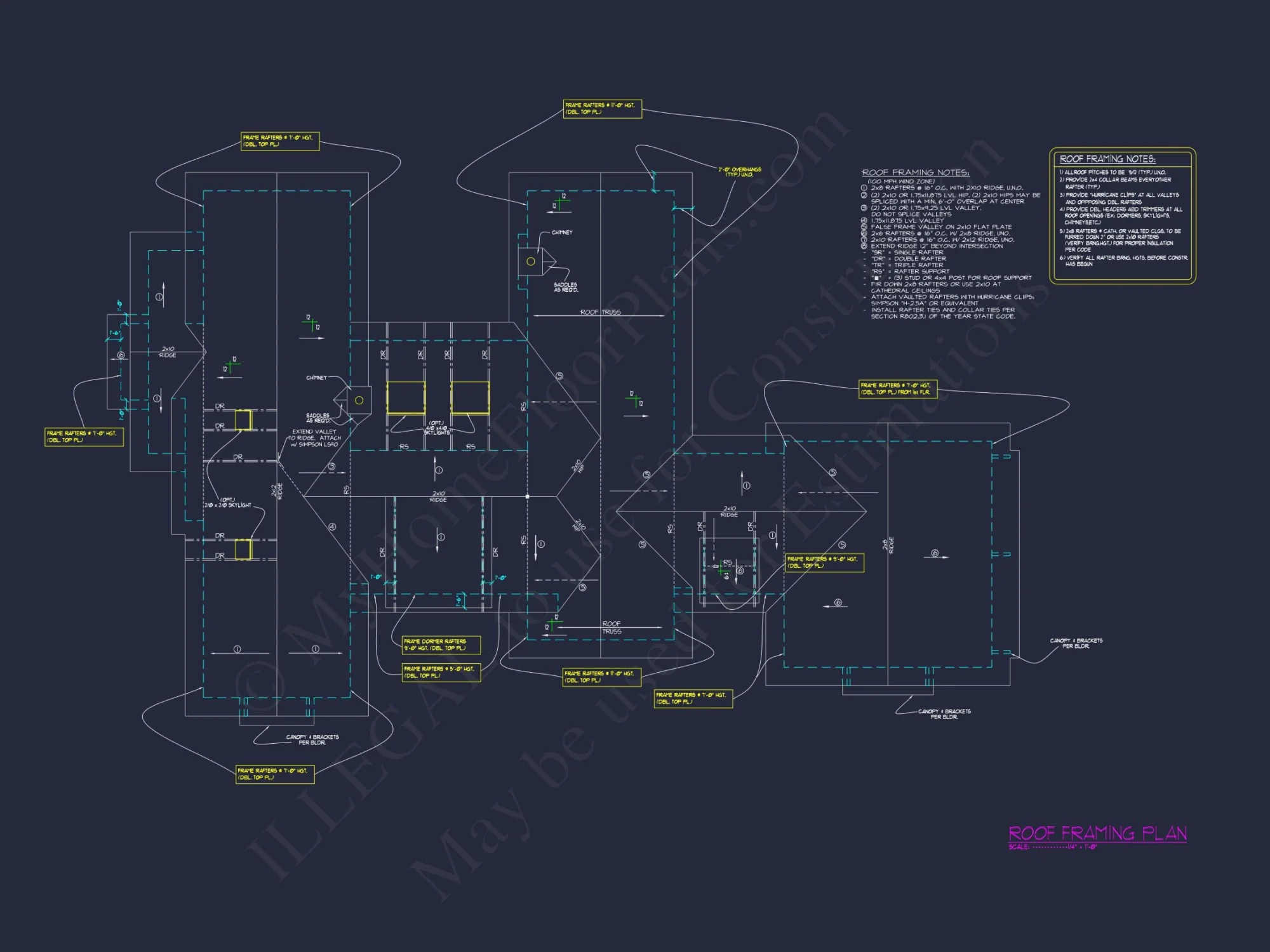 4-Bedroom Modern Craftsman house Plan With Stunning Designs