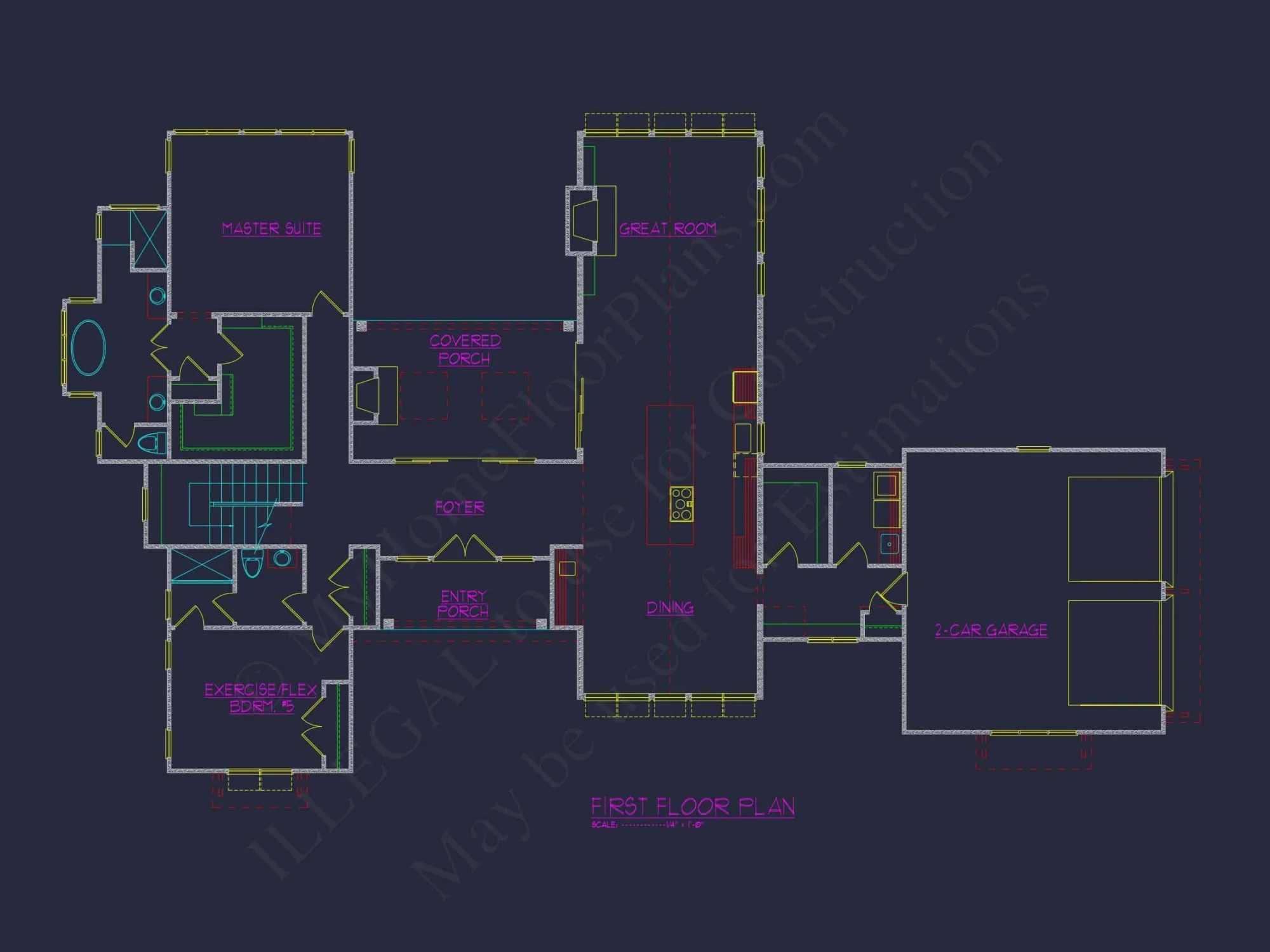 4-Bedroom Modern Craftsman house Plan With Stunning Designs