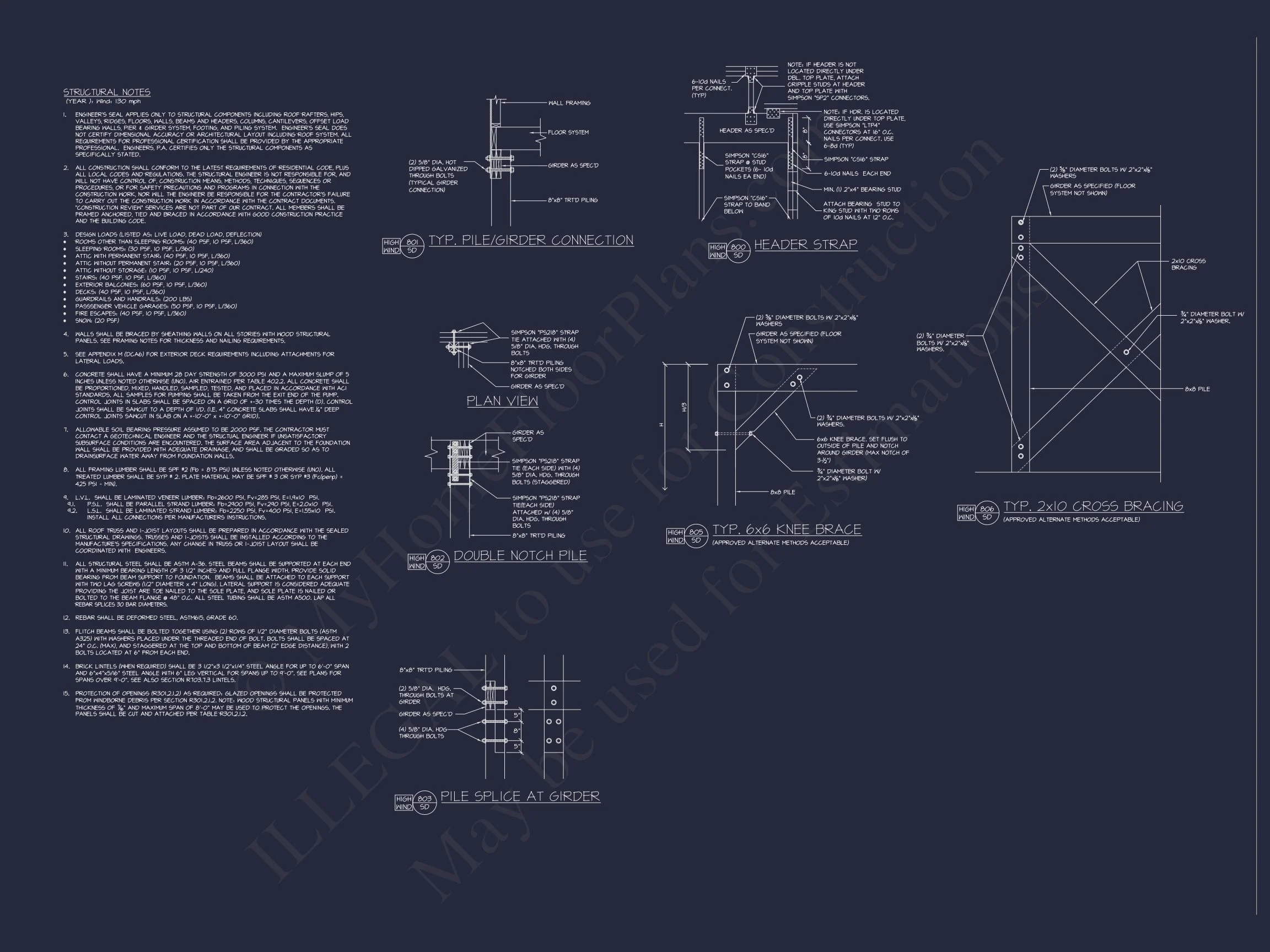 18-1424 HOUSE PLAN - Charming 3-Story House Plan with Coastal Architecture and CAD Design 17 Charming 3-Story house Plan with Coastal Architecture and CAD Design