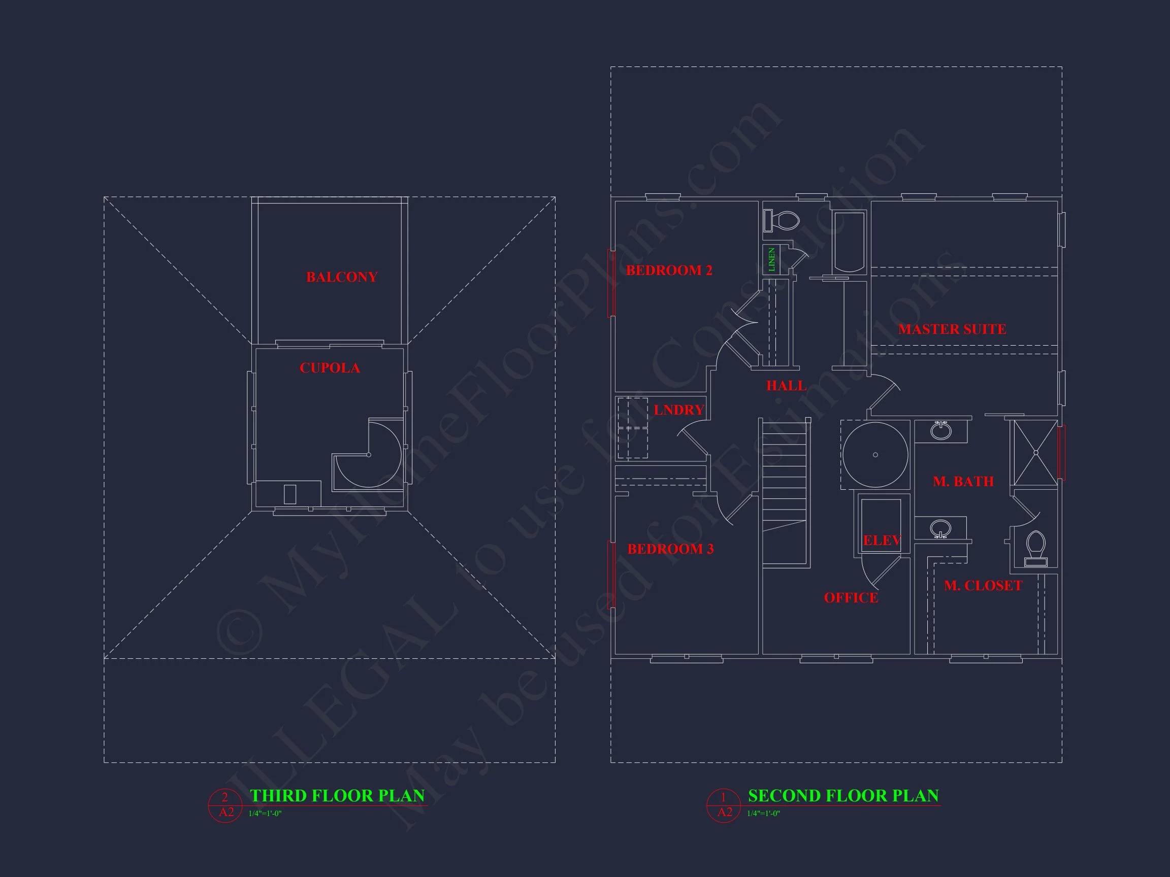 18-1424 HOUSE PLAN - Charming 3-Story House Plan with Coastal Architecture and CAD Design 5 Charming 3-Story house Plan with Coastal Architecture and CAD Design
