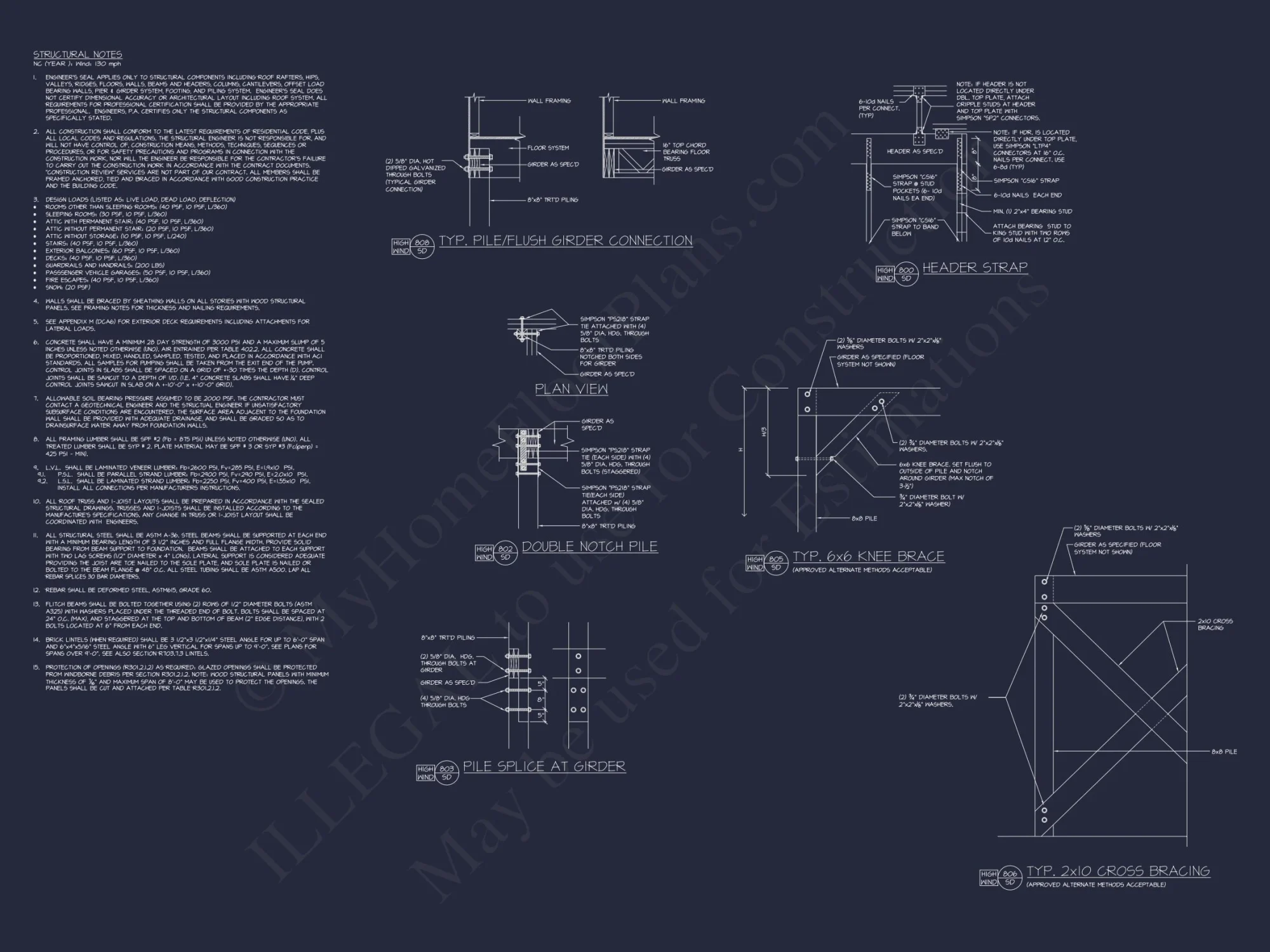 Modern house Plan with CAD Designs, Floor Plans & Blueprint