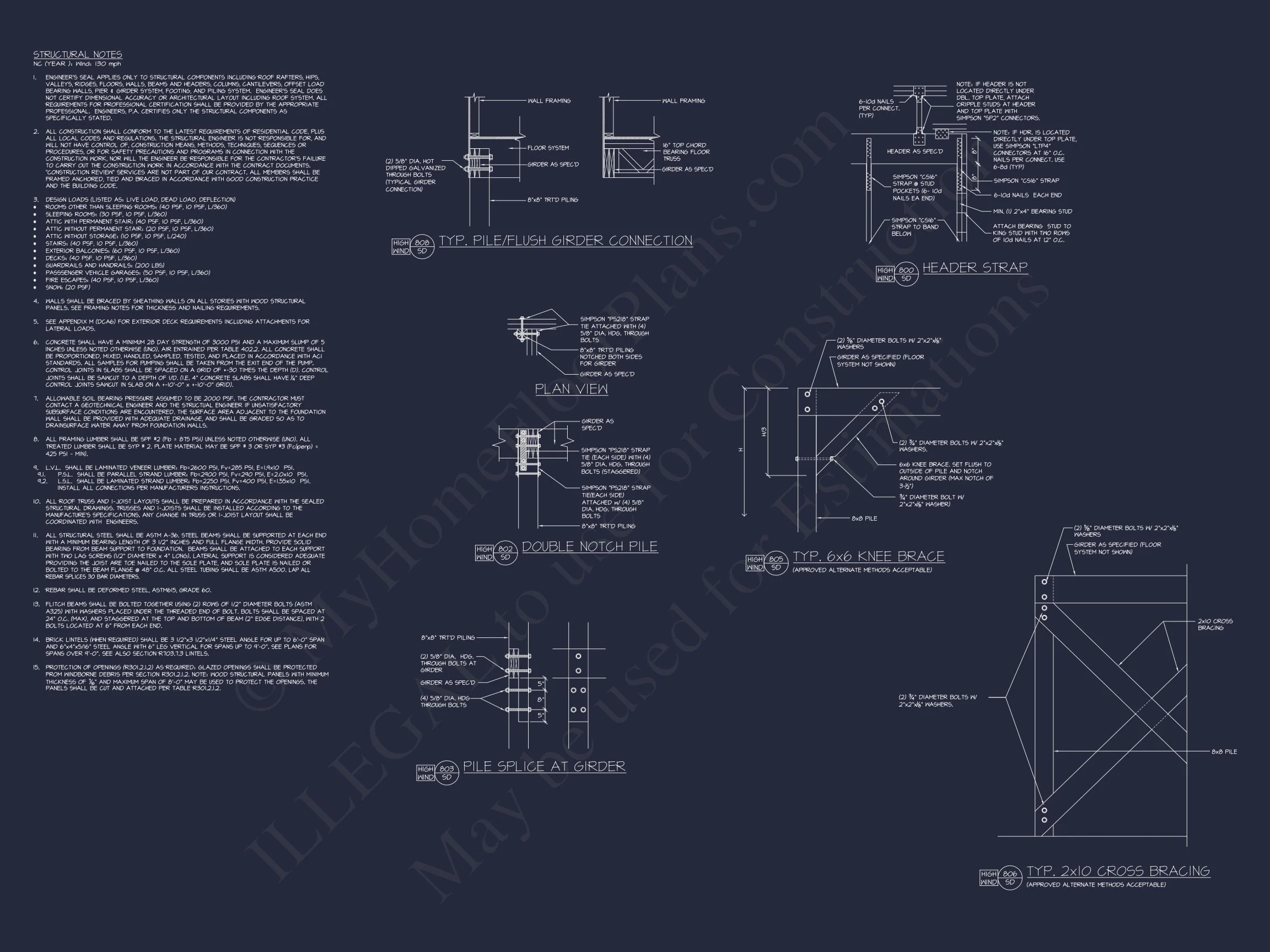 Modern house Plan with CAD Designs, Floor Plans & Blueprint