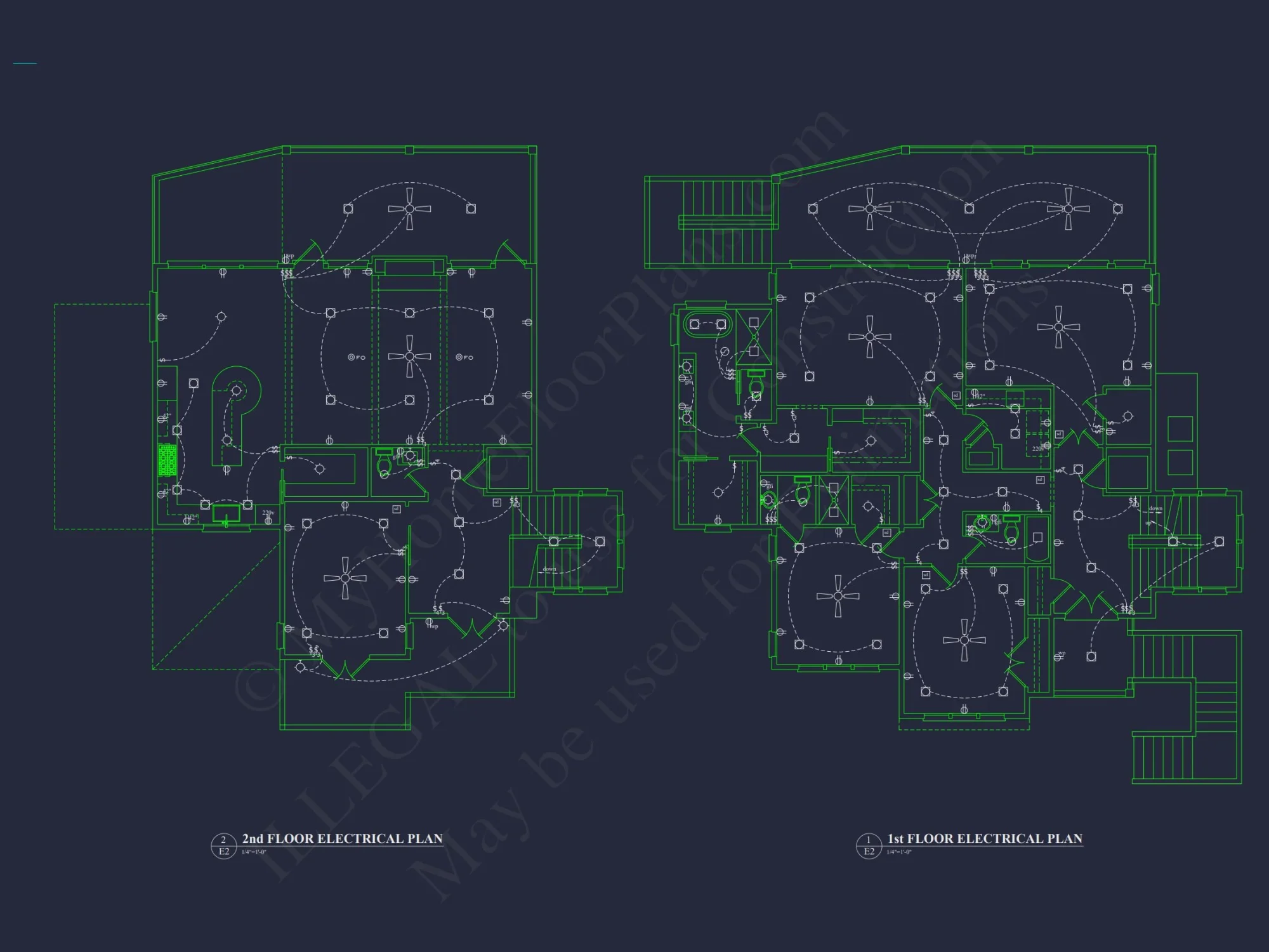 Modern house Plan with CAD Designs, Floor Plans & Blueprint