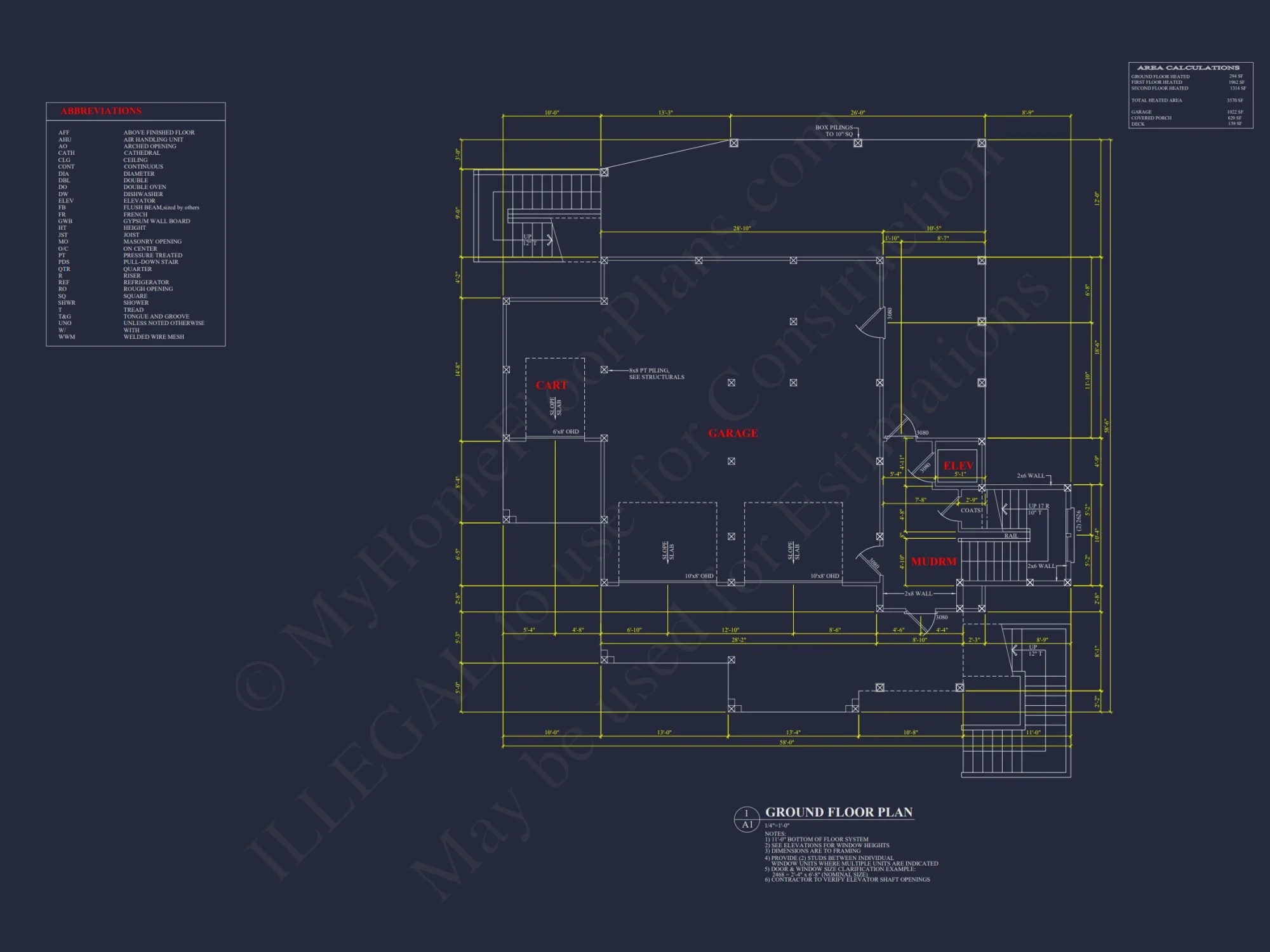 Modern house Plan with CAD Designs, Floor Plans & Blueprint