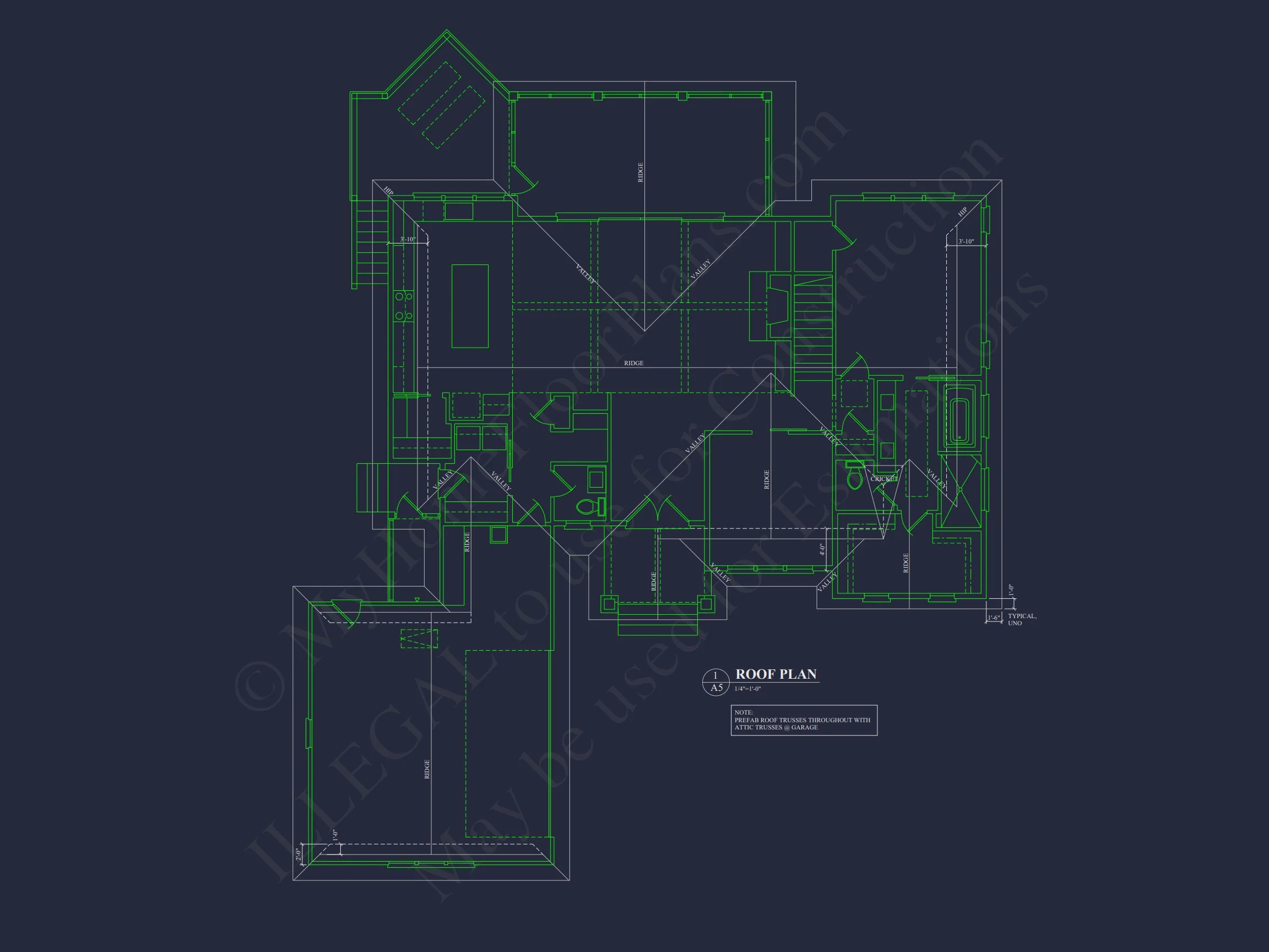 Craftsman house Plan with 2 Floors, CAD Designs & Open Layout