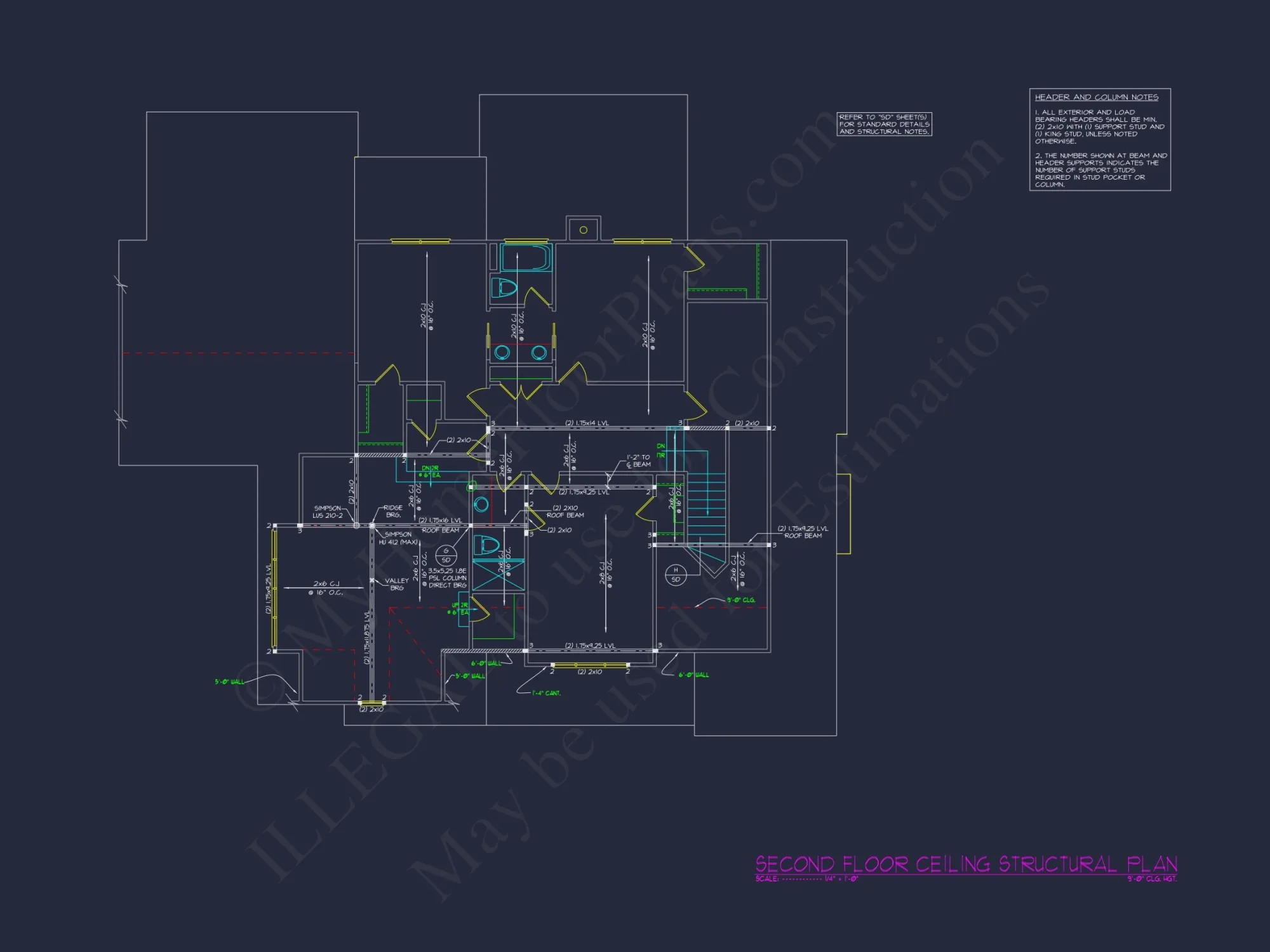 Spacious house Plan with Stunning CAD Floor Plan Designs