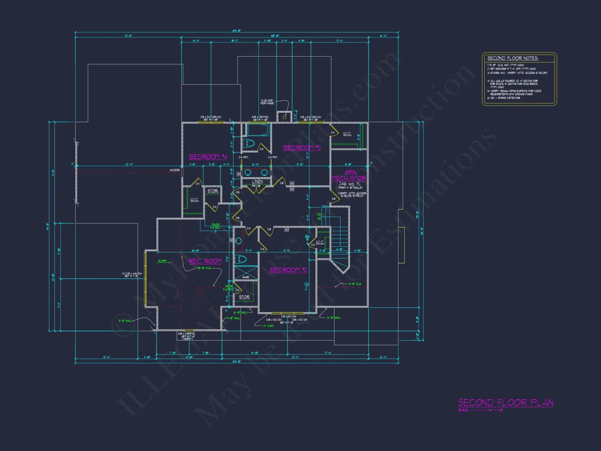 Spacious house Plan with Stunning CAD Floor Plan Designs