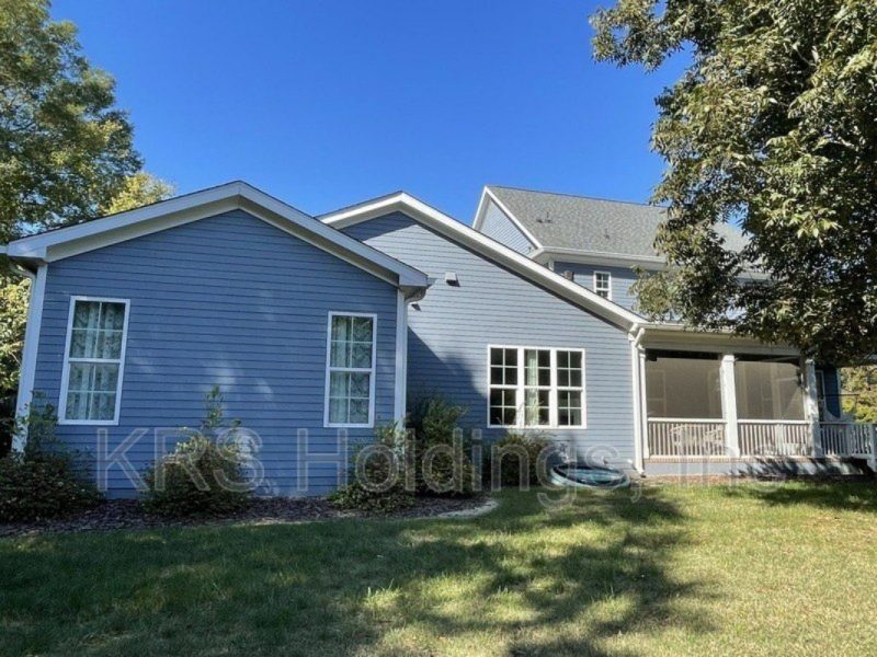 Architectural house Plan with 5 Bedrooms and 2 Floors