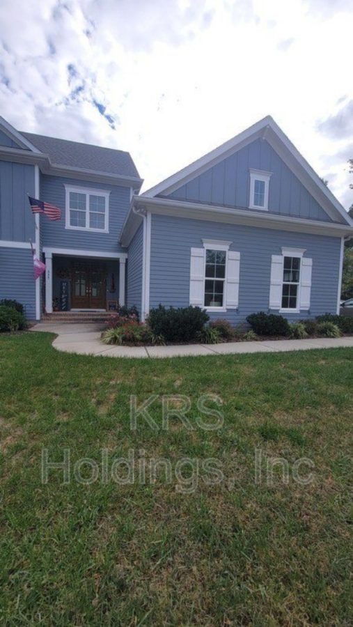 Architectural house Plan with 5 Bedrooms and 2 Floors