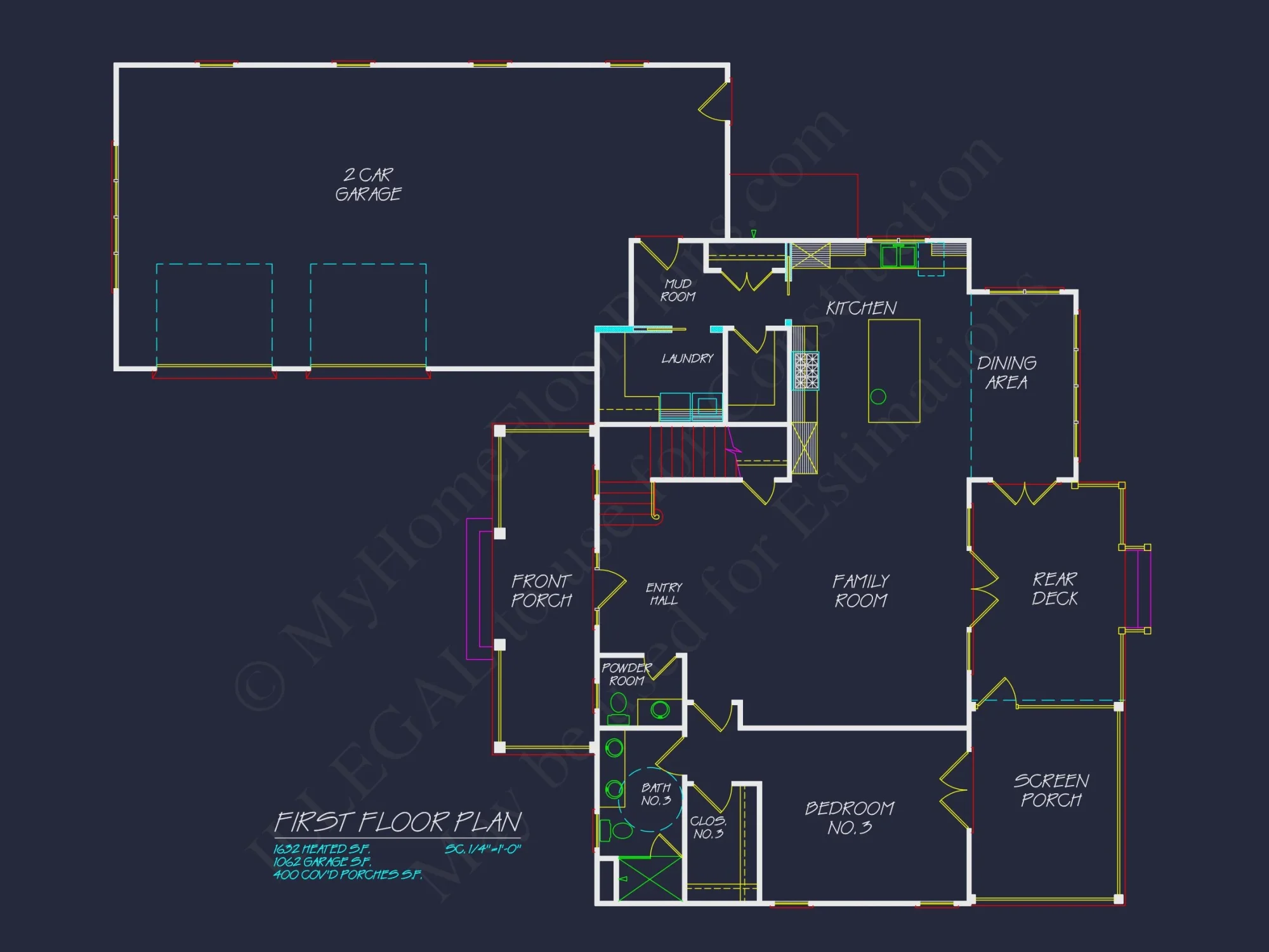 Beautiful house Plan with Modern CAD Designs & Floor Blueprints