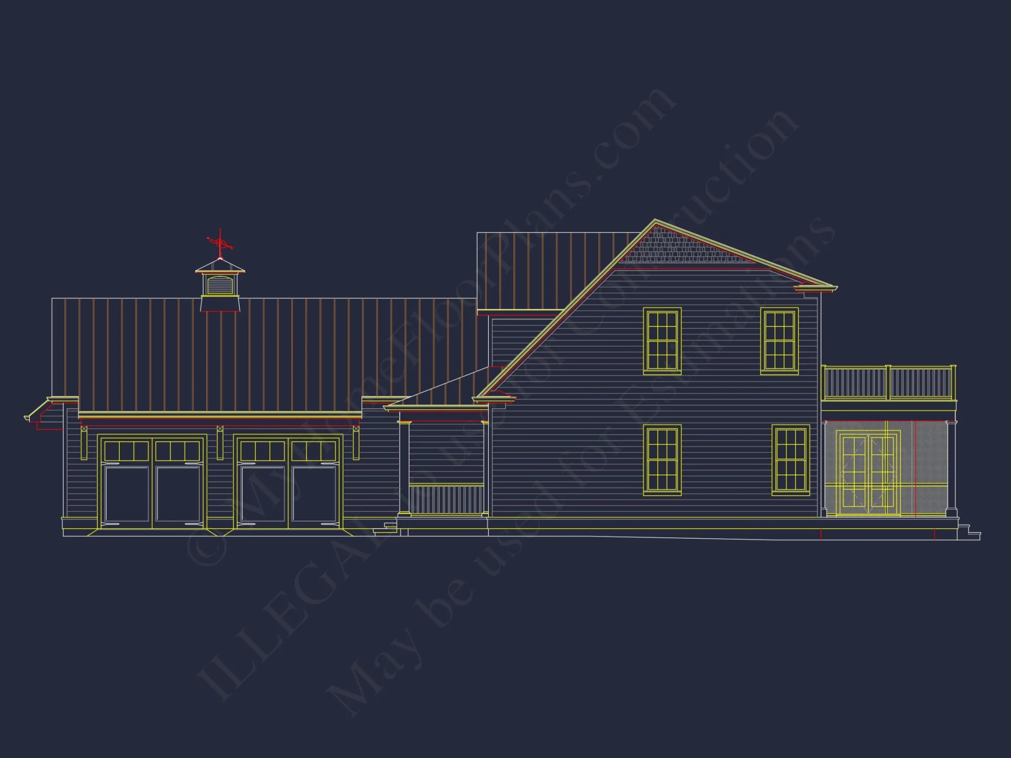 Beautiful house Plan with Modern CAD Designs & Floor Blueprints