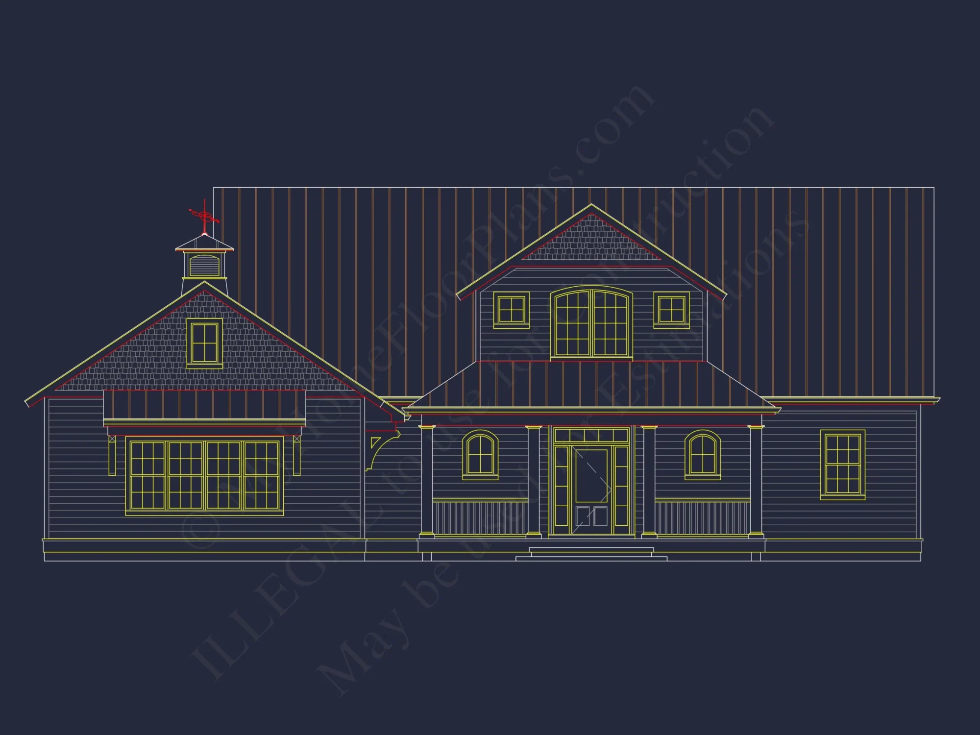 Beautiful house Plan with Modern CAD Designs & Floor Blueprints