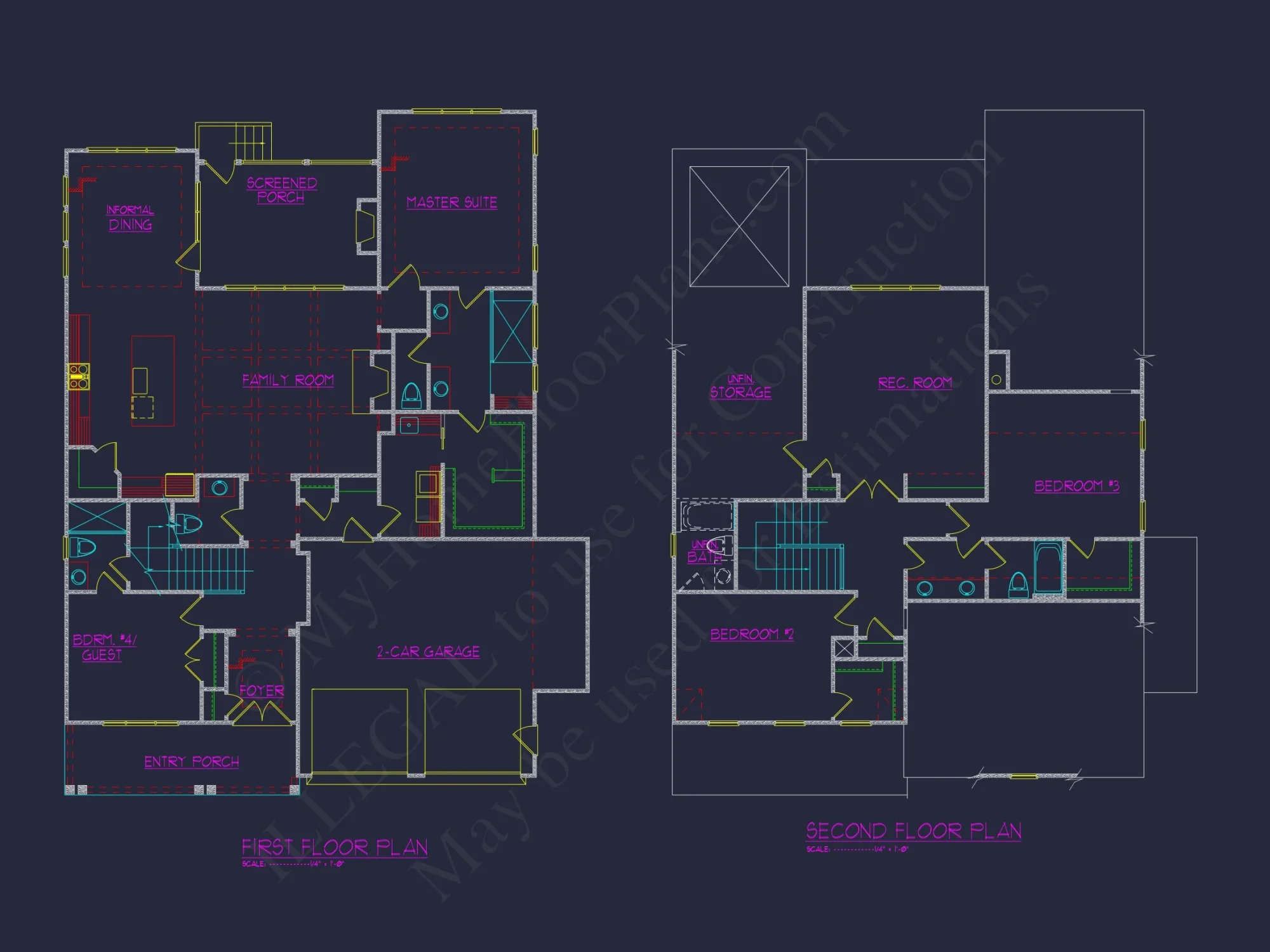 Spacious Traditional Craftsman house Plan with Detailed Blueprint