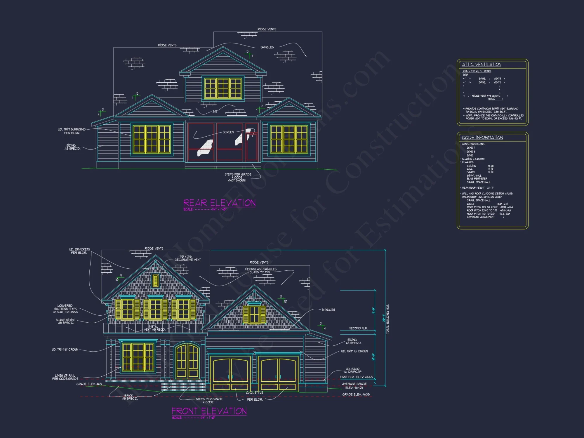 Spacious Traditional Craftsman house Plan with Detailed Blueprint