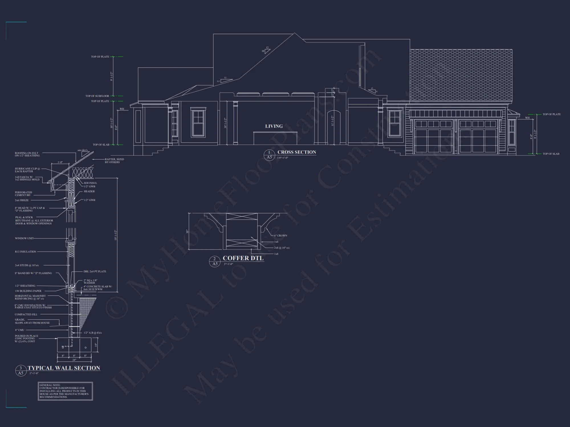 Modern Craftsman house Plan with Spacious Floor Designs