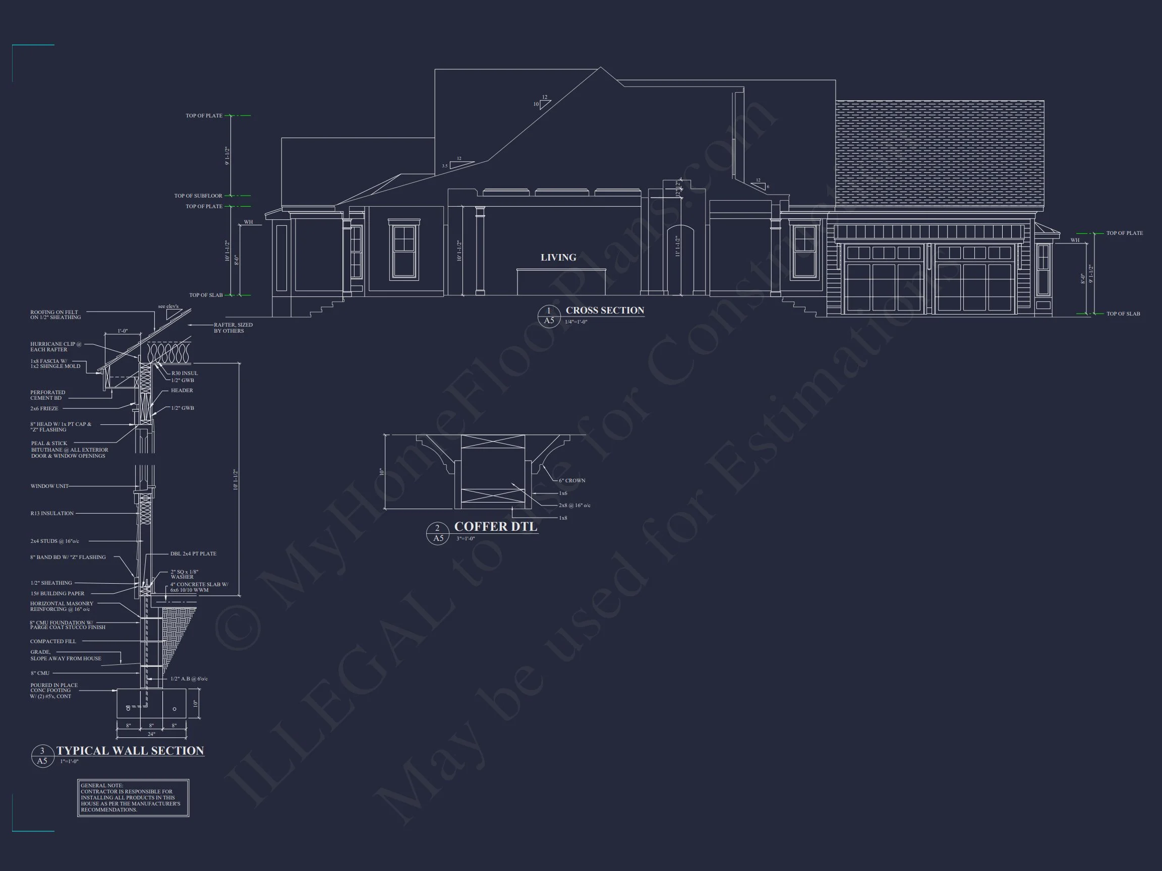 Modern Craftsman house Plan with Spacious Floor Designs
