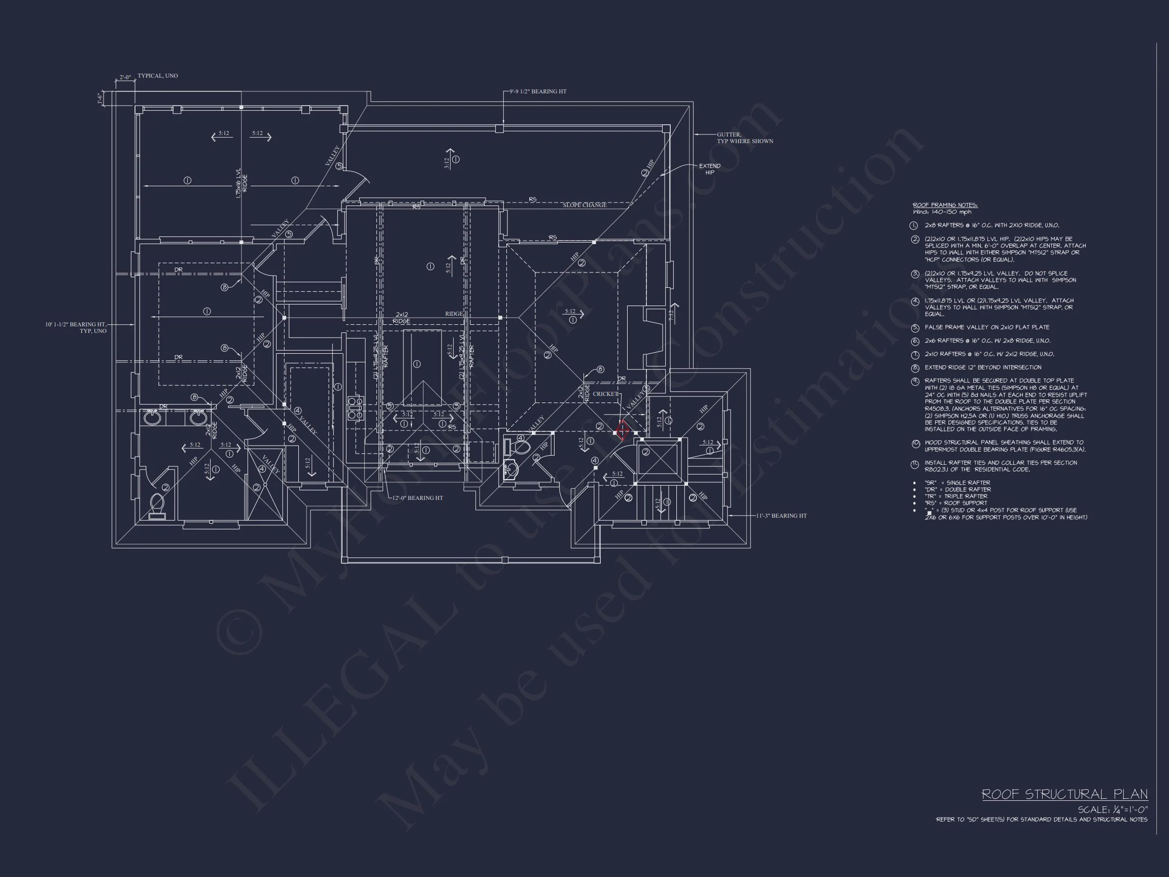 Elegant Coastal house Plan with CAD Blueprint & Designs