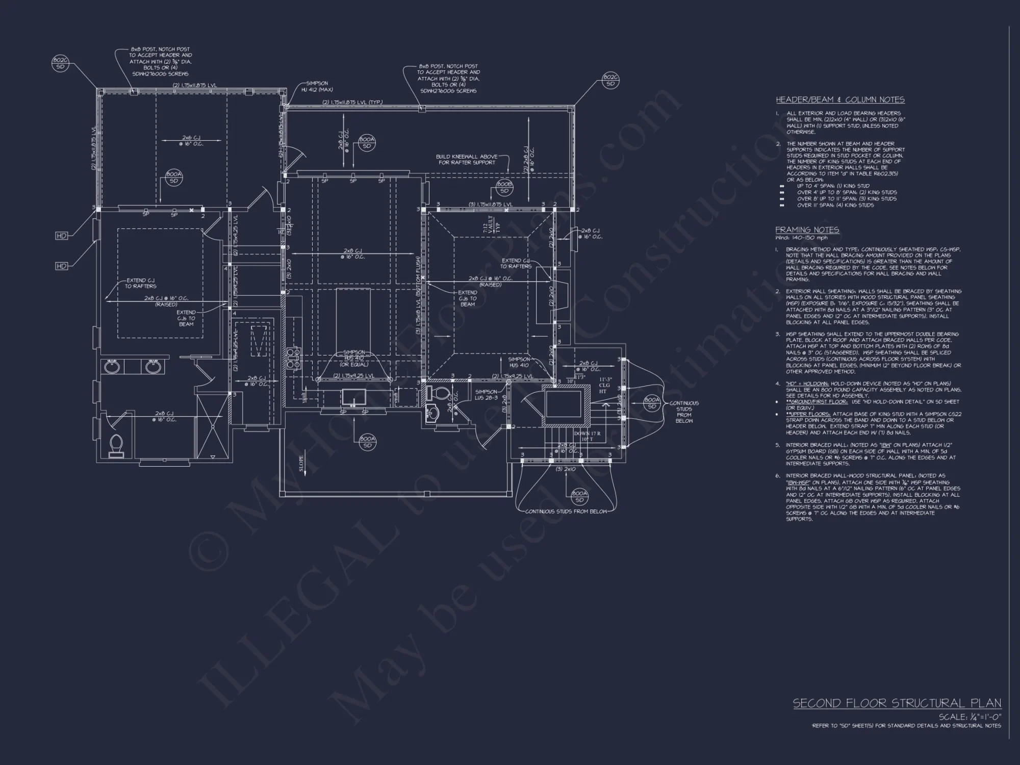 Elegant Coastal house Plan with CAD Blueprint & Designs