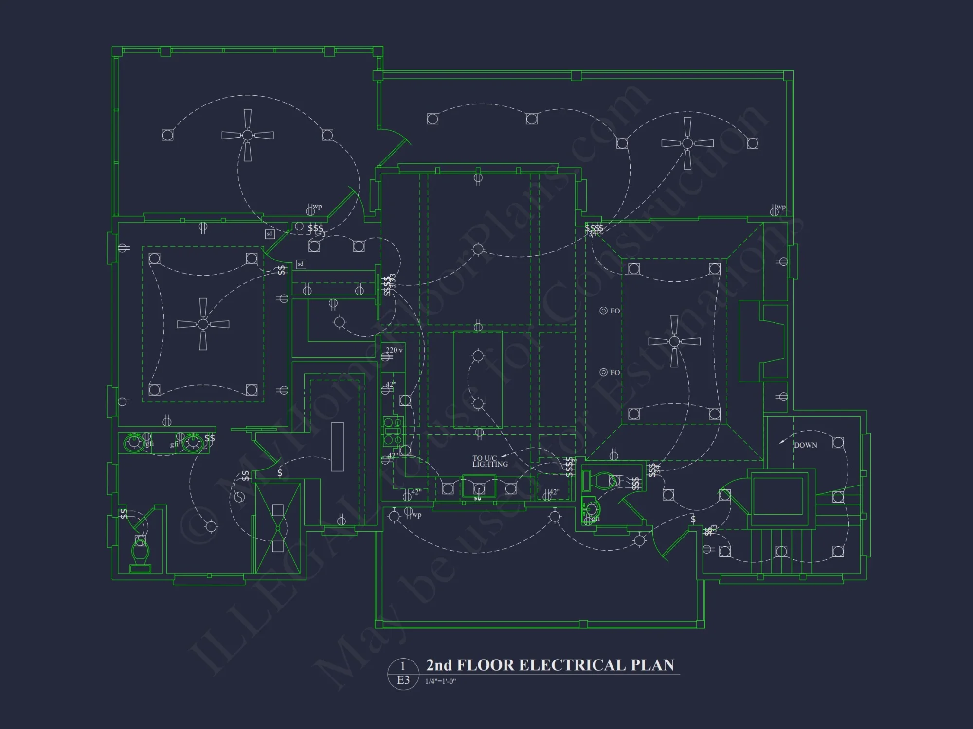 Elegant Coastal house Plan with CAD Blueprint & Designs