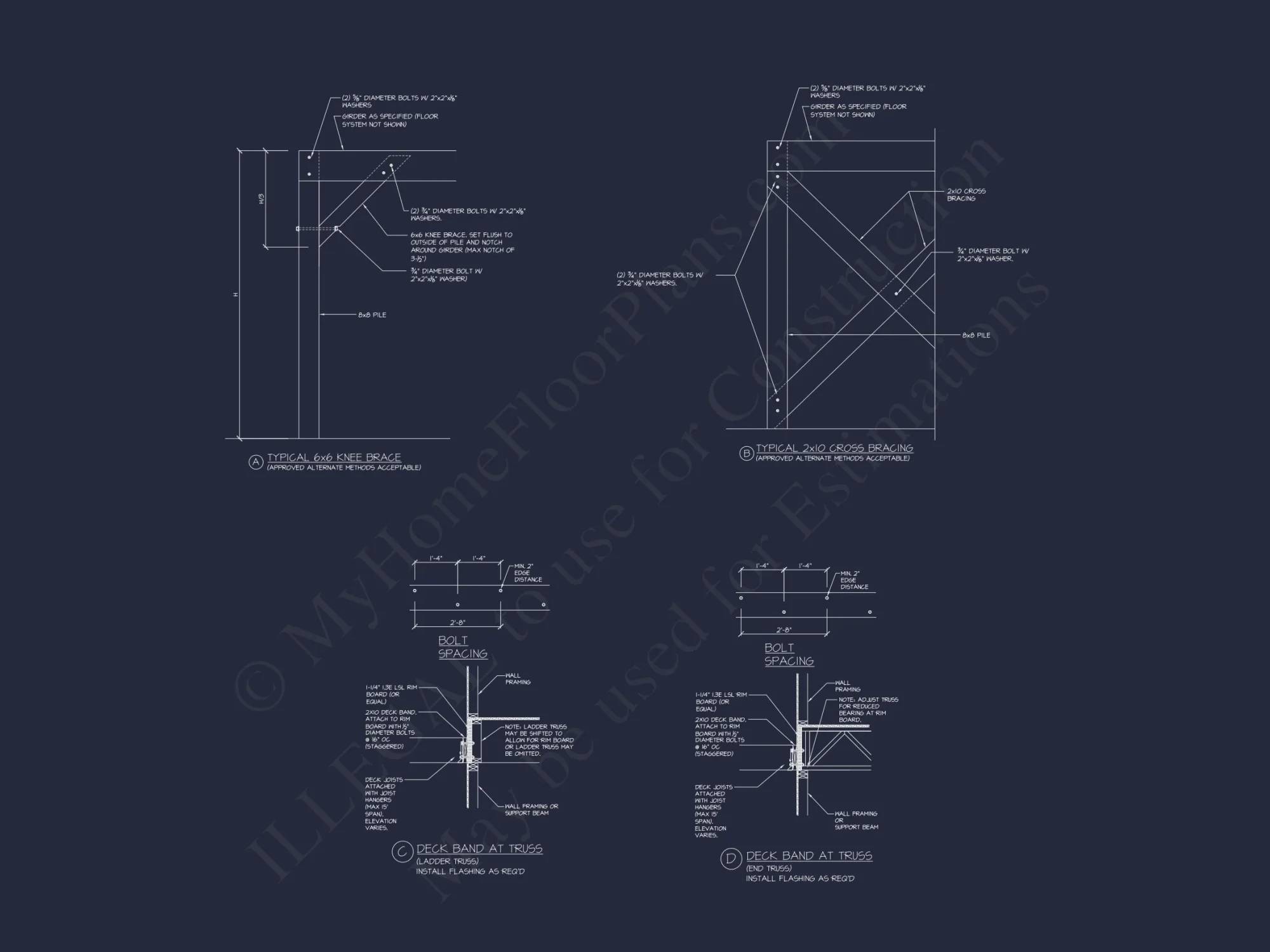 Modern Coastal house Plan with CAD-Designed Architectural Floors