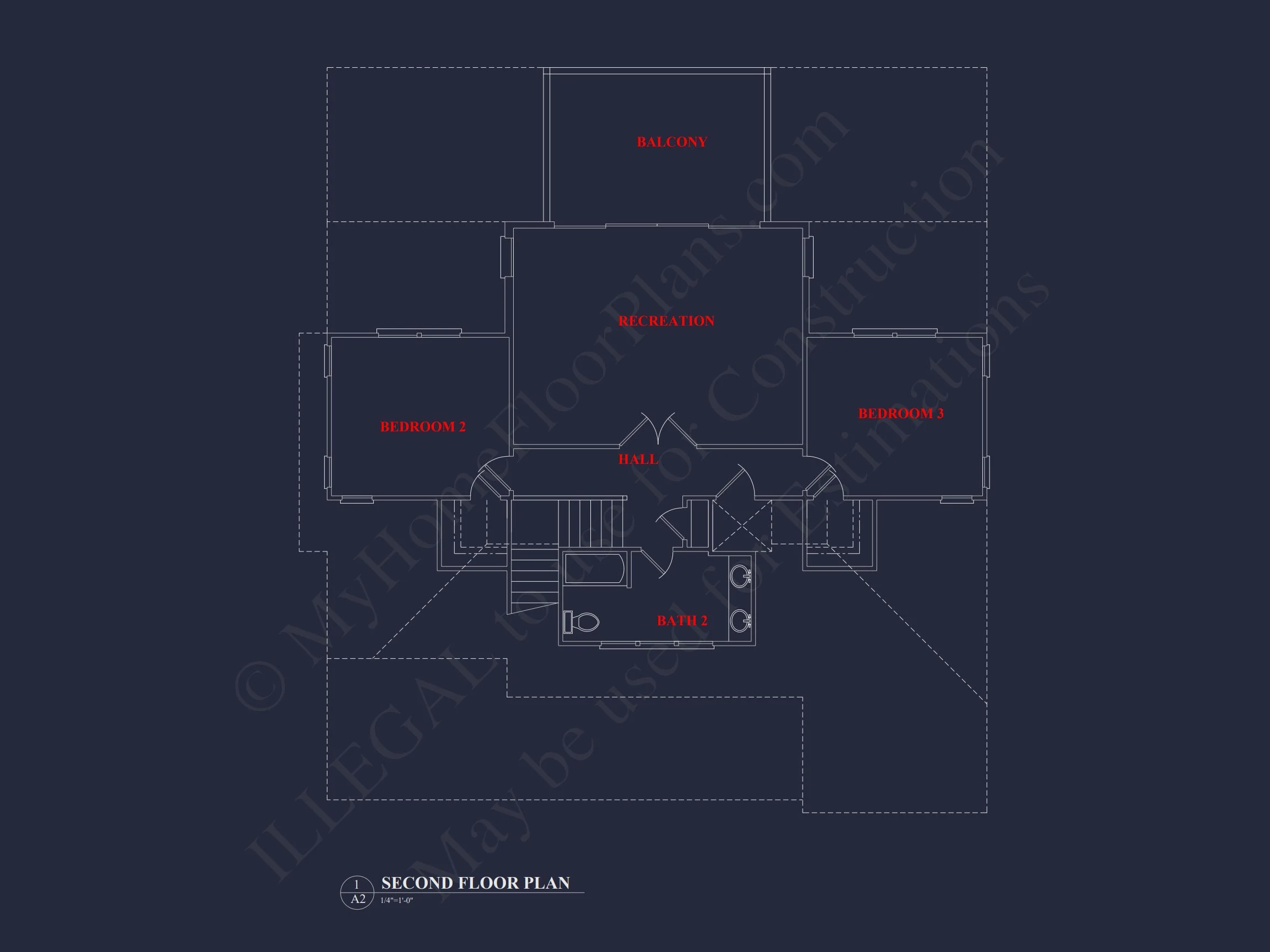 18-1197 HOUSE PLAN - Modern Coastal House Plan with CAD-Designed Architectural Floors 6 Modern Coastal house Plan with CAD-Designed Architectural Floors