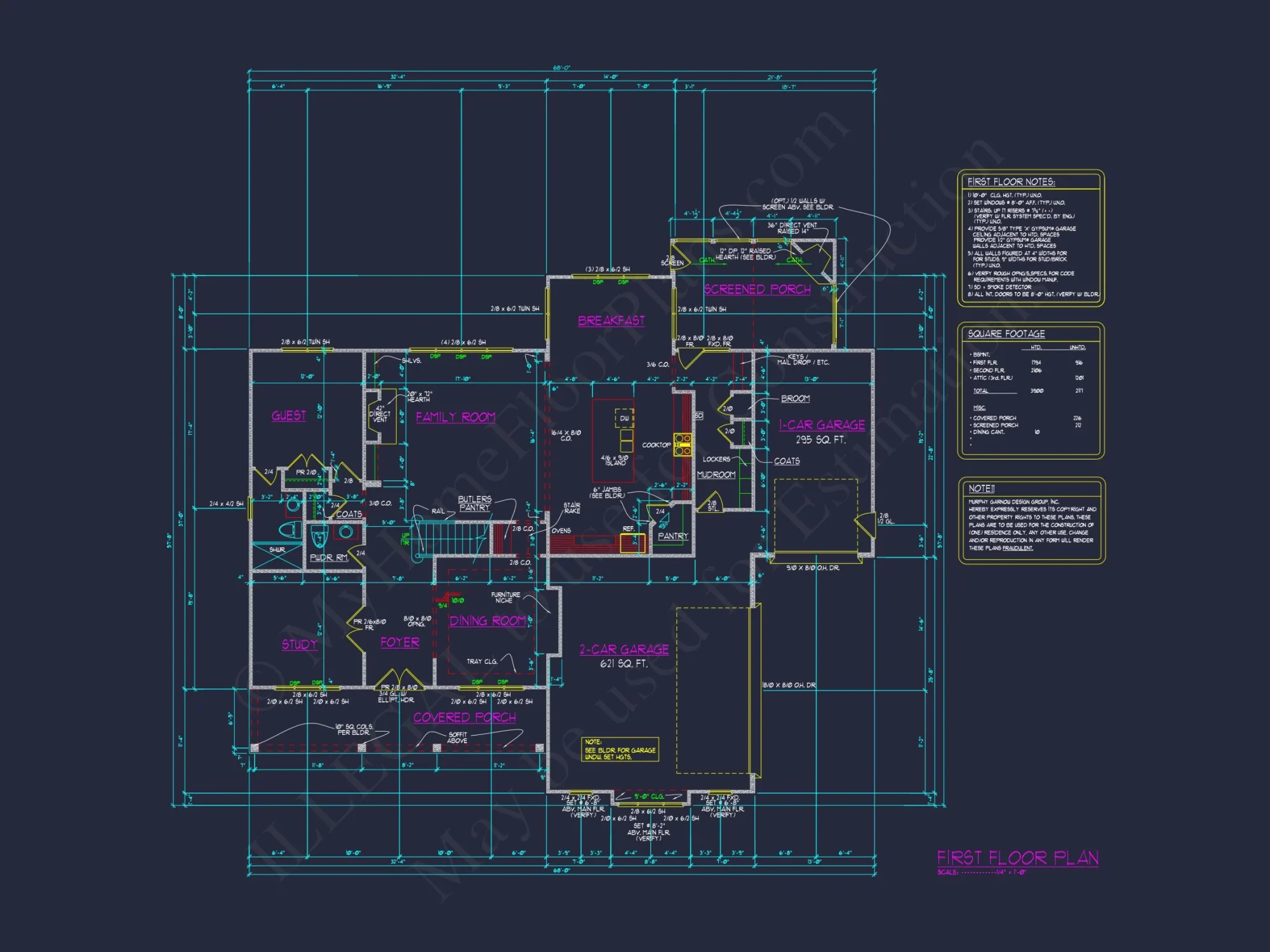 Elegant house Plan with Detailed Blueprint, CAD, and Architecture Designs
