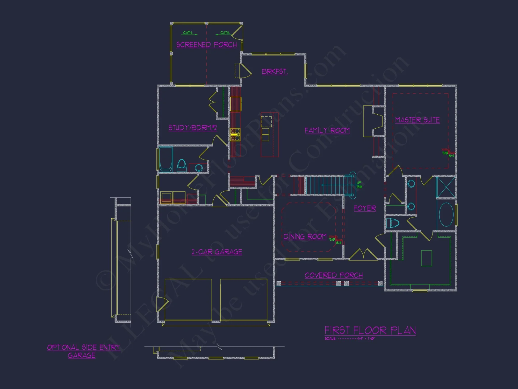 Traditional Craftsman house Plan with Spacious Floor Designs
