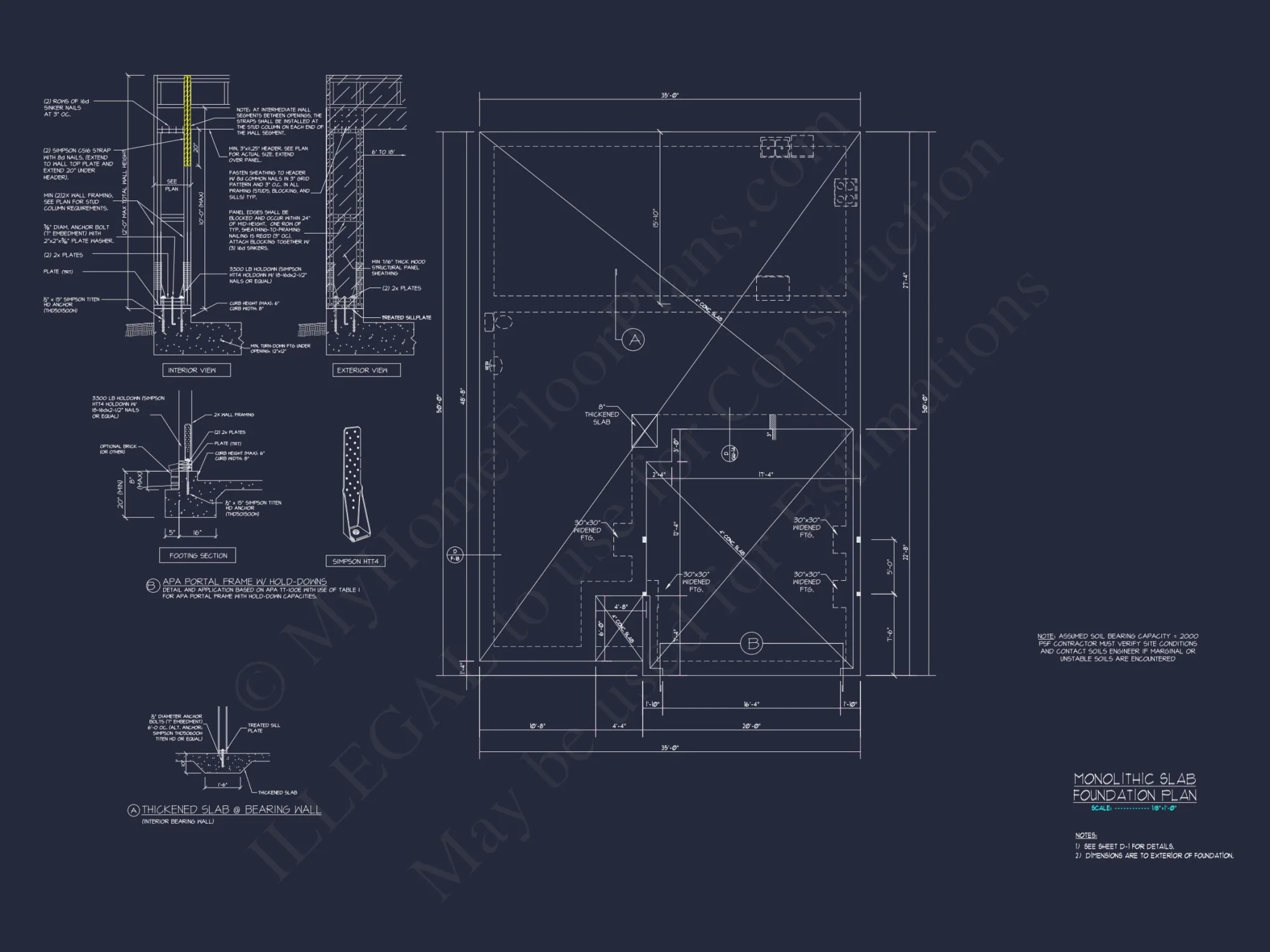 house Plan with 2 Floors, 4 Beds, CAD Blueprint & Designs