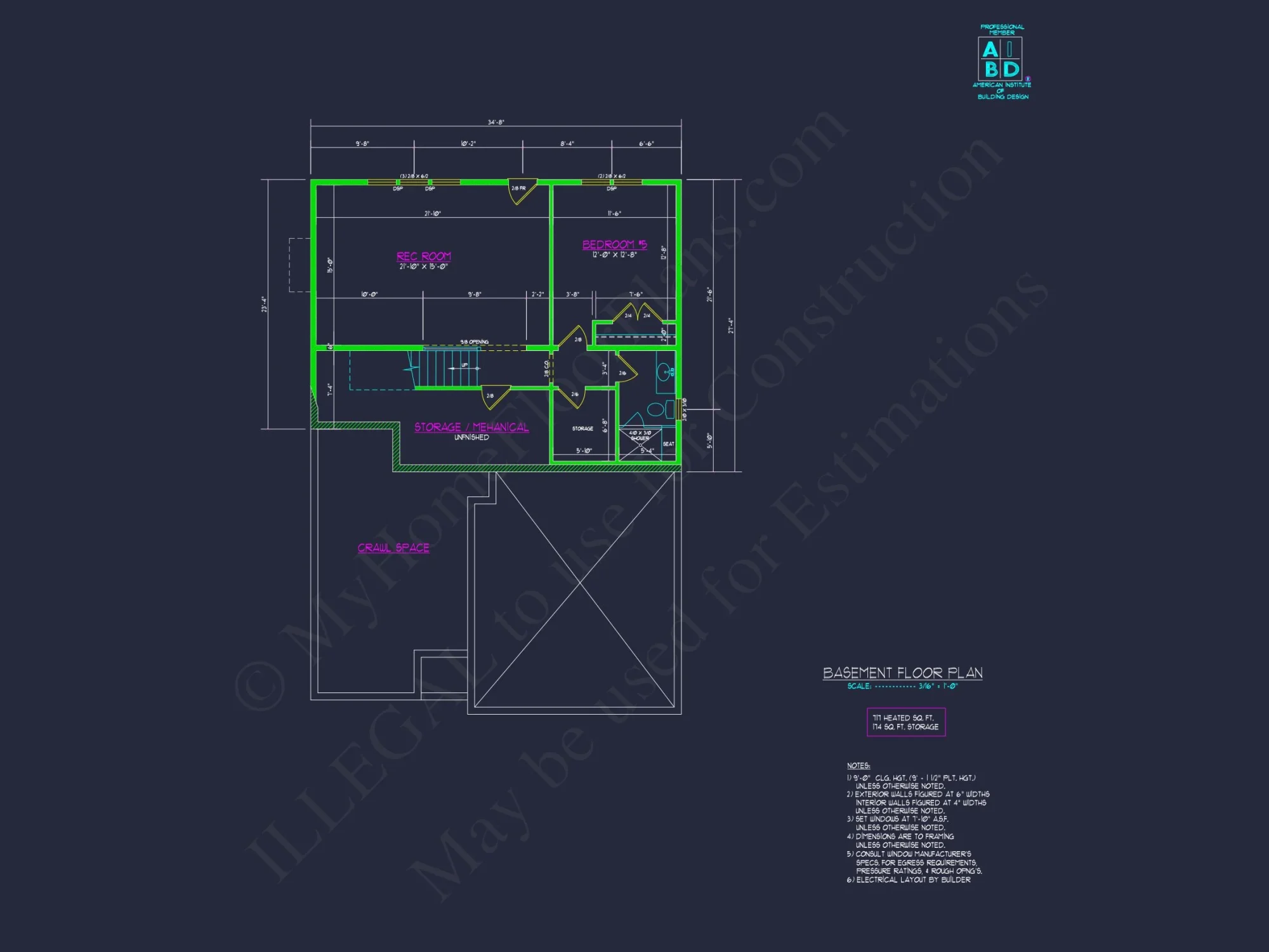 Modern house Design with 2-Story CAD Floor Plans and Details