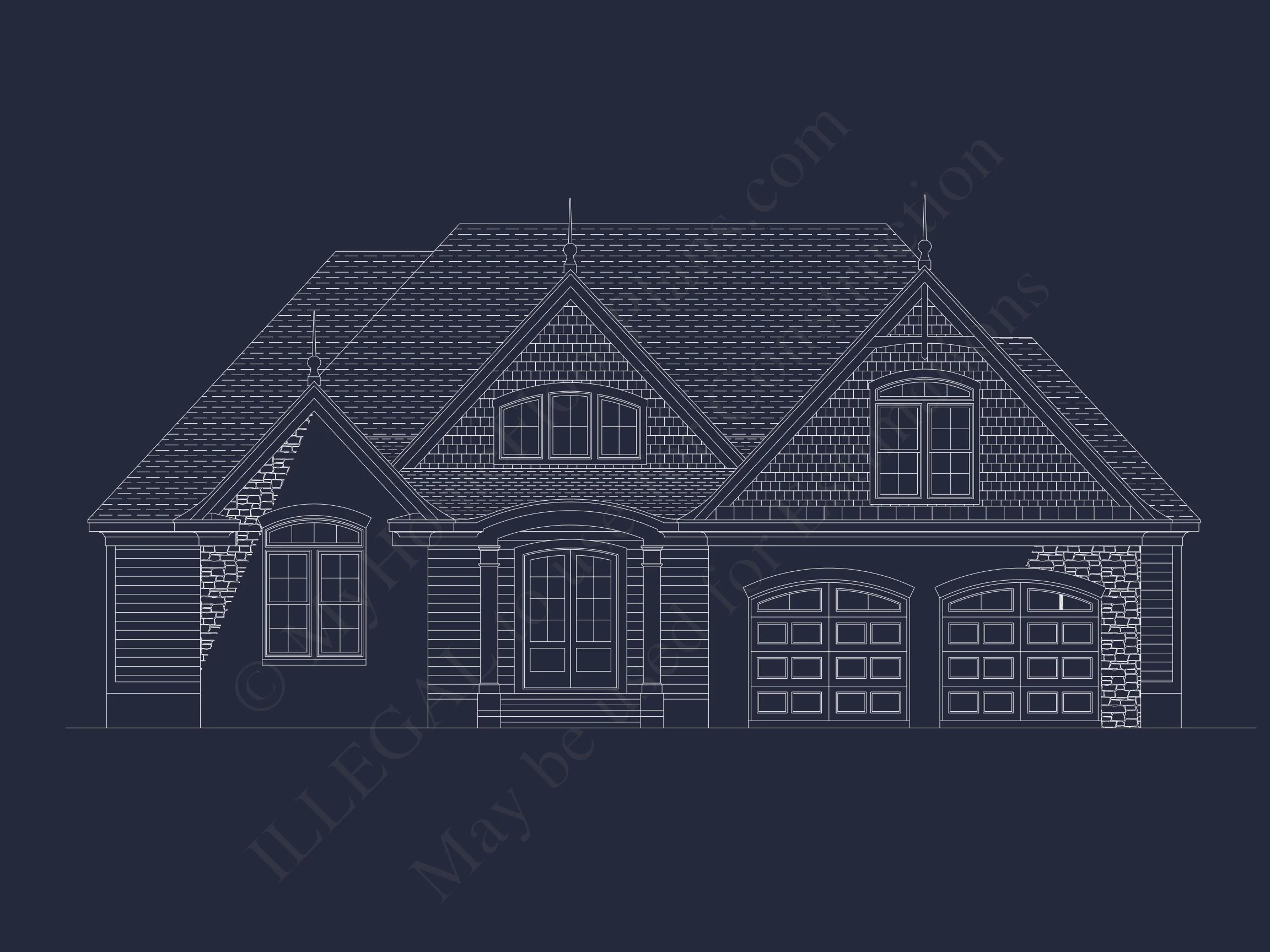 18-1123 HOUSE PLAN - Elegant Craftsman House Plan with Spacious Layout and Bonus Room 3 Elegant Craftsman house Plan with Spacious Layout and Bonus Room