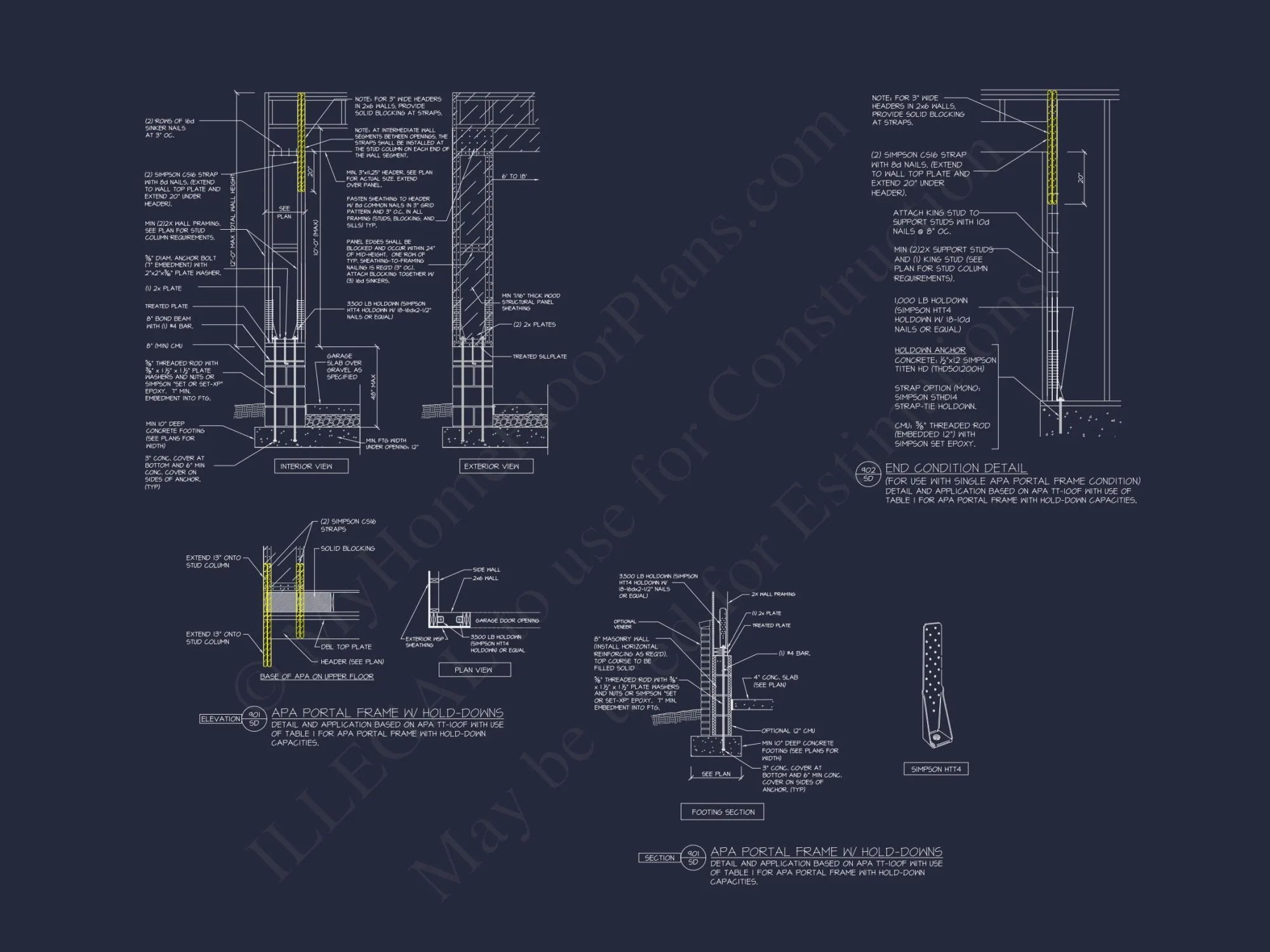 Modern Craftsman house Plan with Bonus Room and 1.5 Floors
