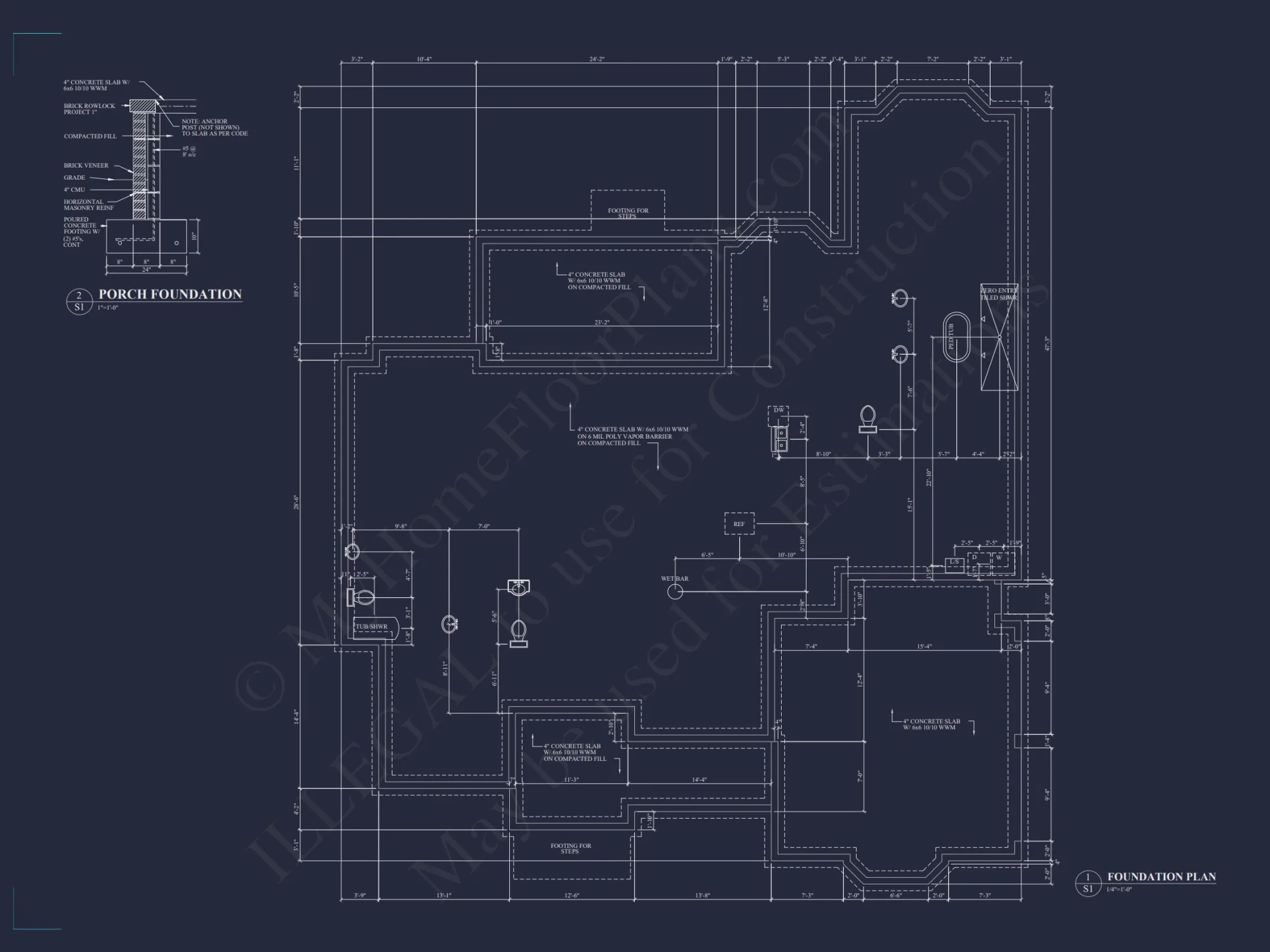 Modern Craftsman house Plan with Bonus Room and 1.5 Floors
