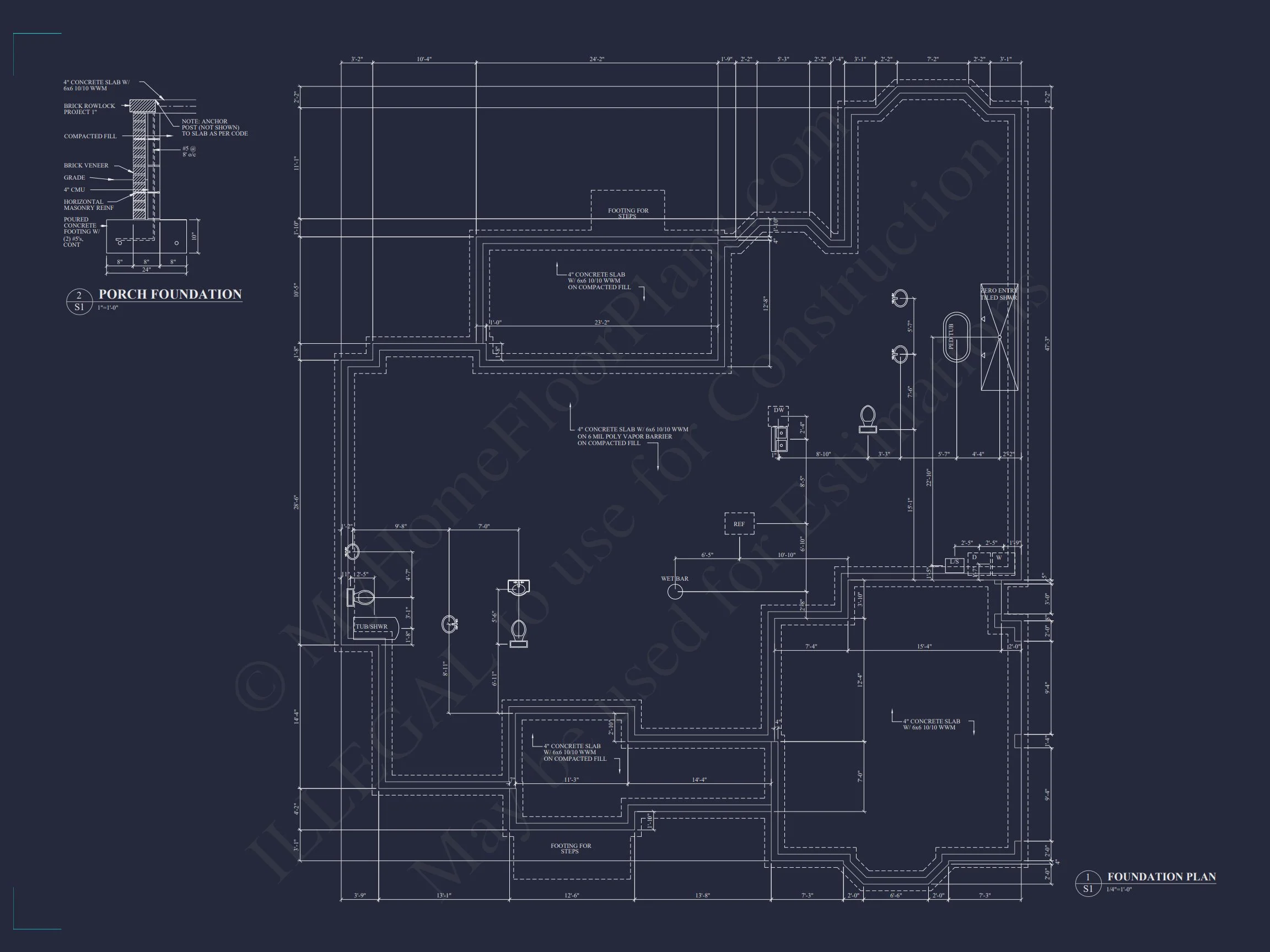 Modern Craftsman house Plan with Bonus Room and 1.5 Floors