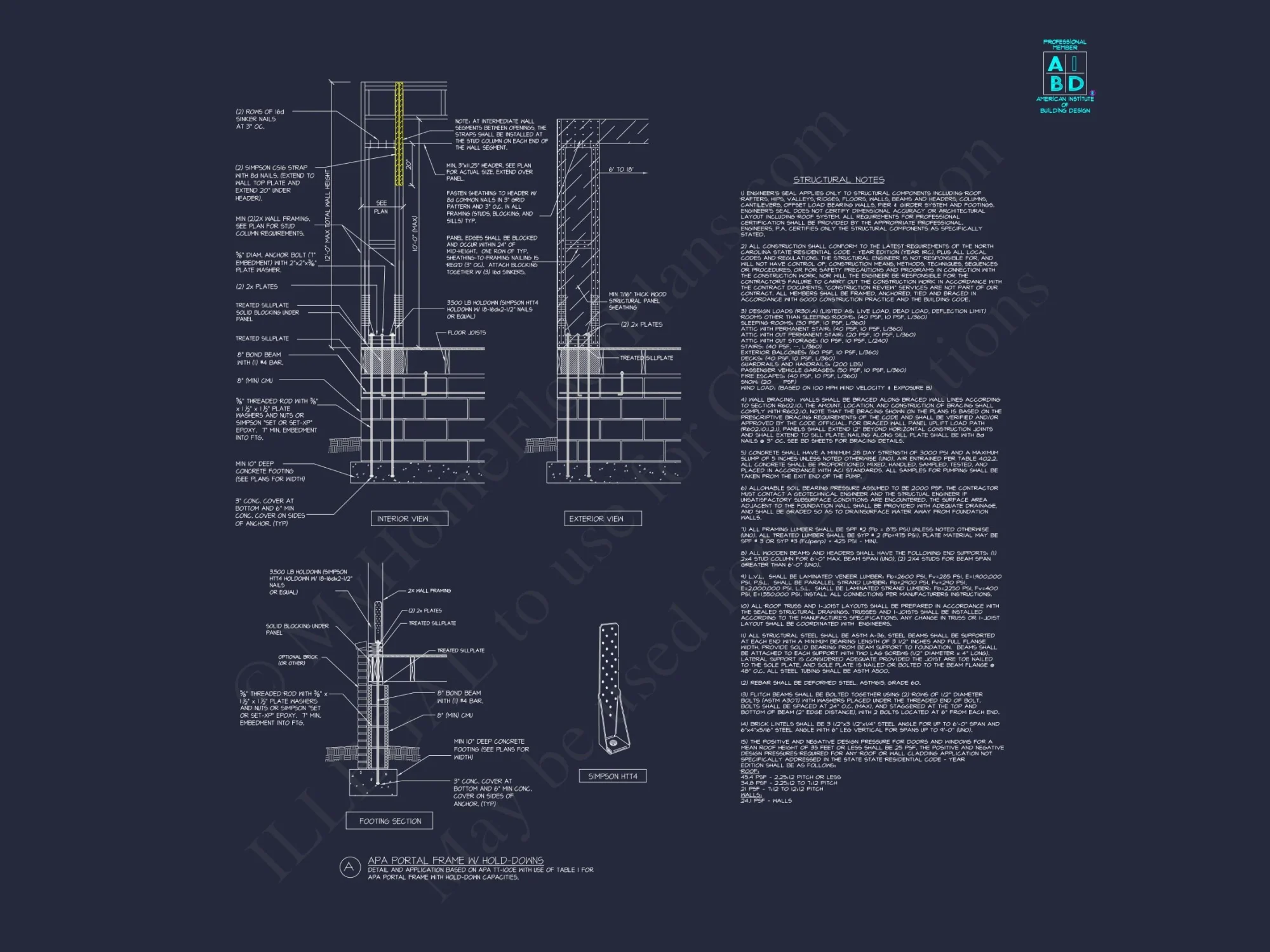 Craftsman house Plan with 2 Floors, Open Floor Plan, and CAD Designs
