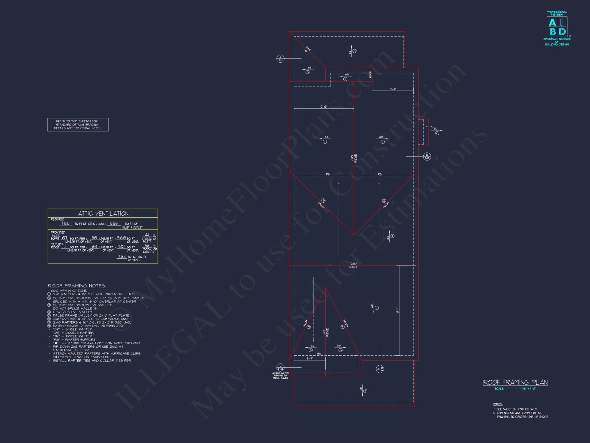 Craftsman house Plan with 2 Floors, Open Floor Plan, and CAD Designs