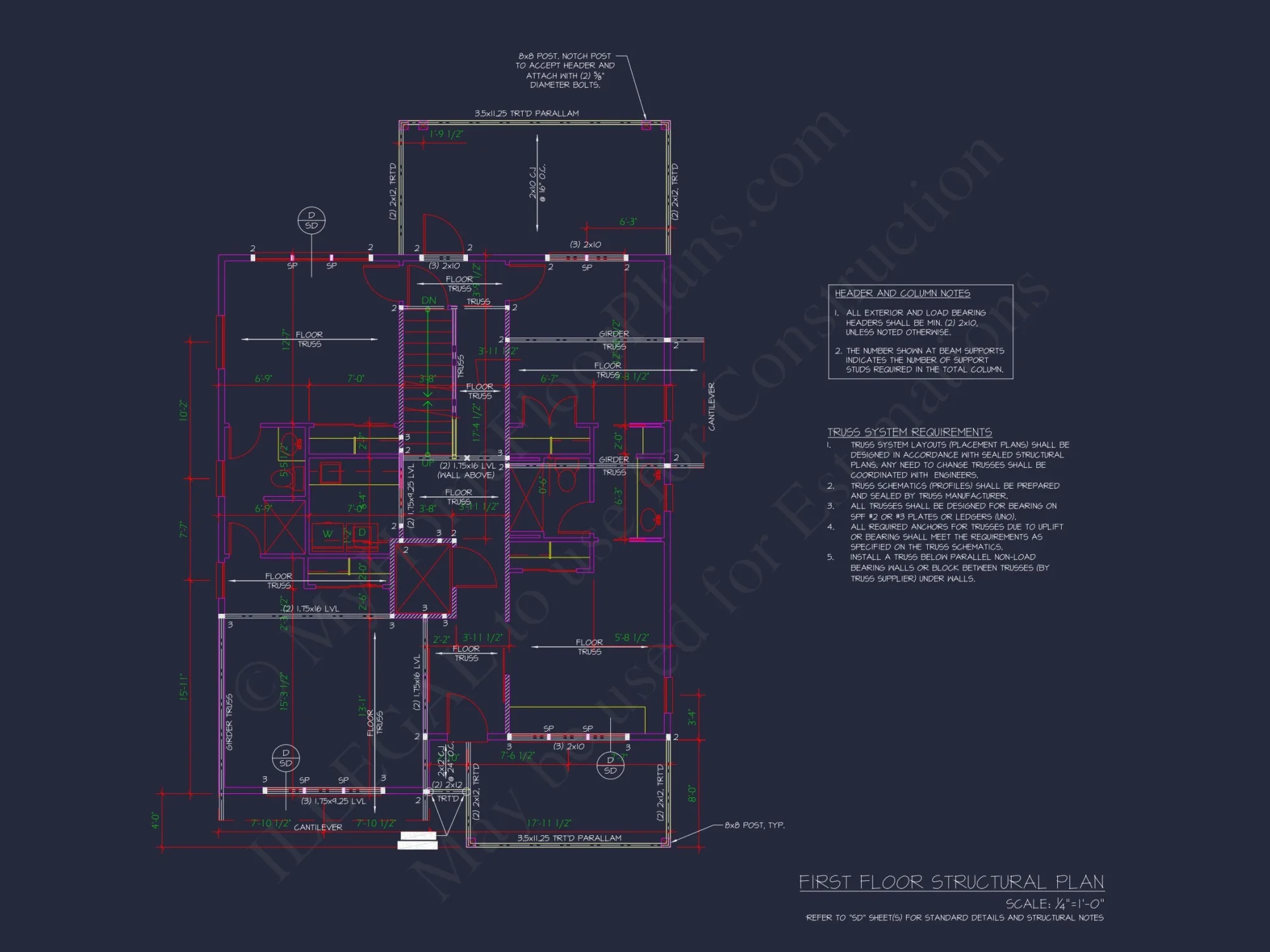 Elegant house Plan with CAD Floor Designs and Architectural Blueprint