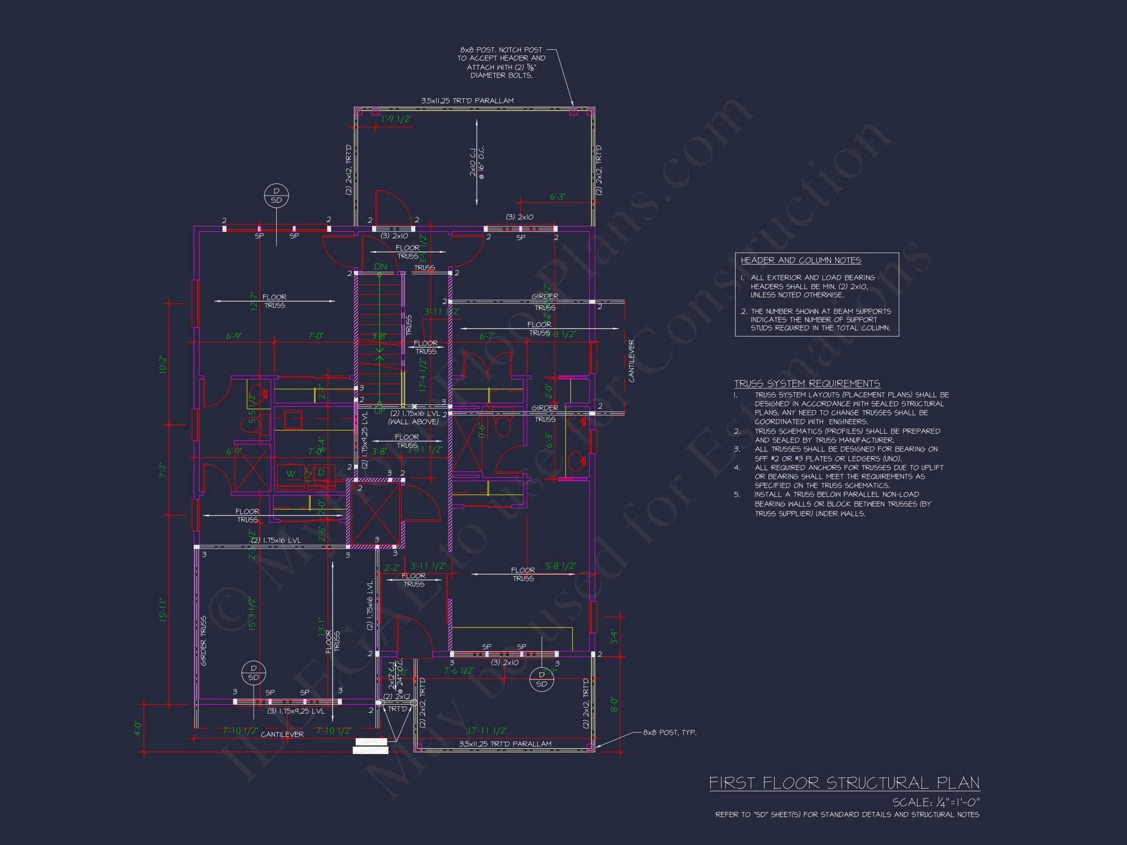 Elegant house Plan with CAD Floor Designs and Architectural Blueprint