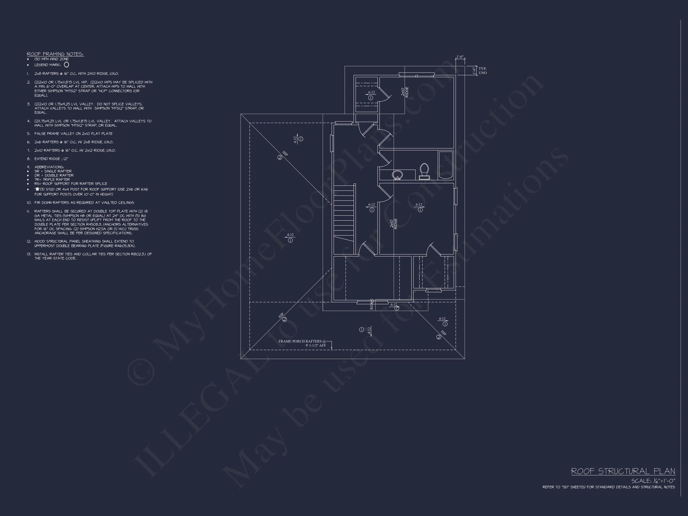 Stylish 3-Story Coastal house Plan with CAD Blueprint Designs