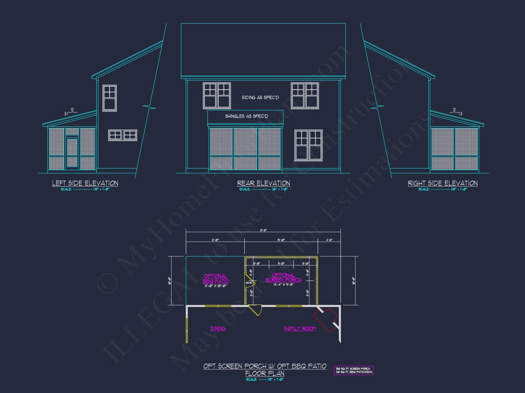 Traditional Craftsman house Plan with Spacious Floor Designs