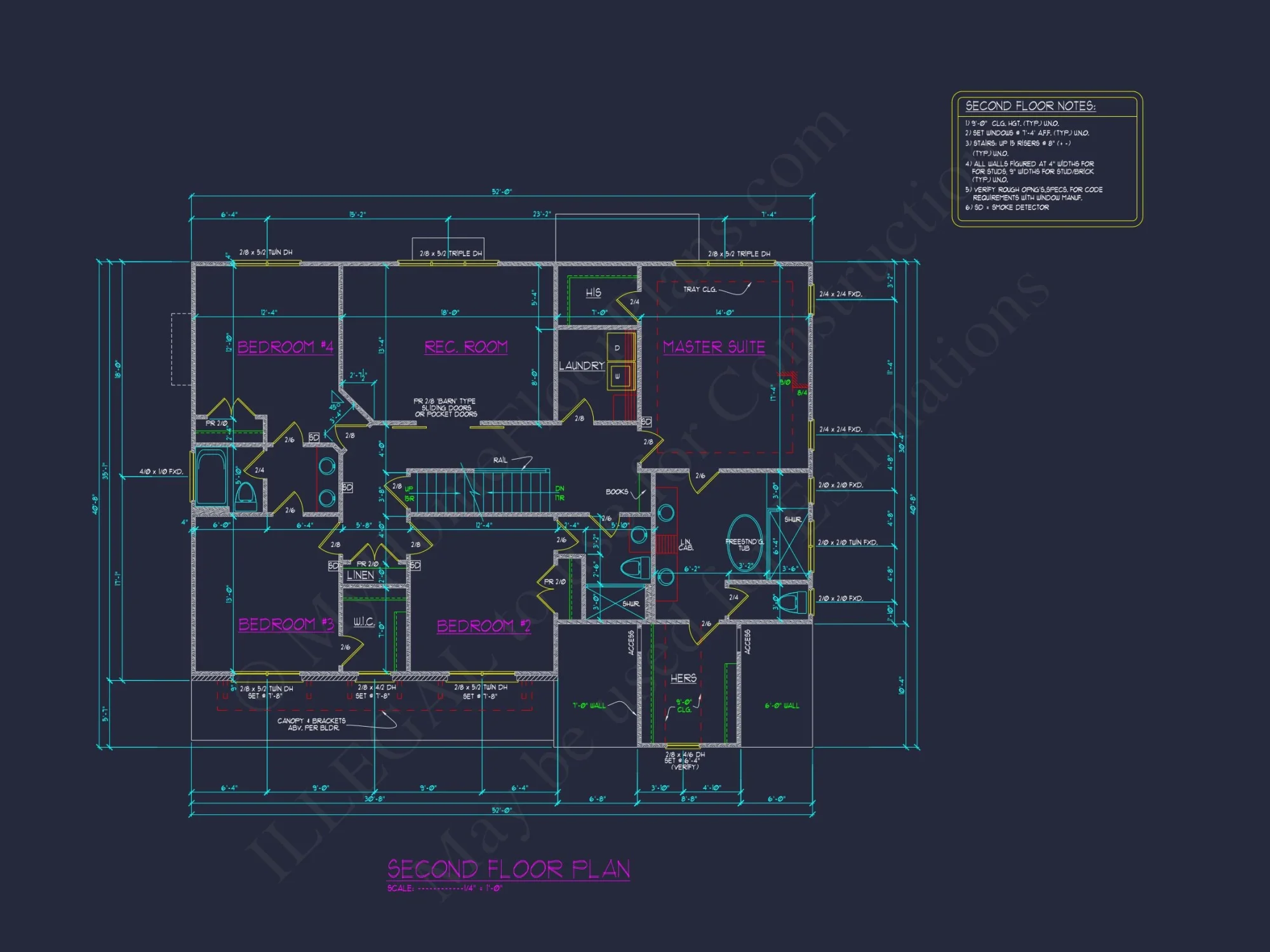 Modern 3 Story house Plan with CAD Designs & Blueprints
