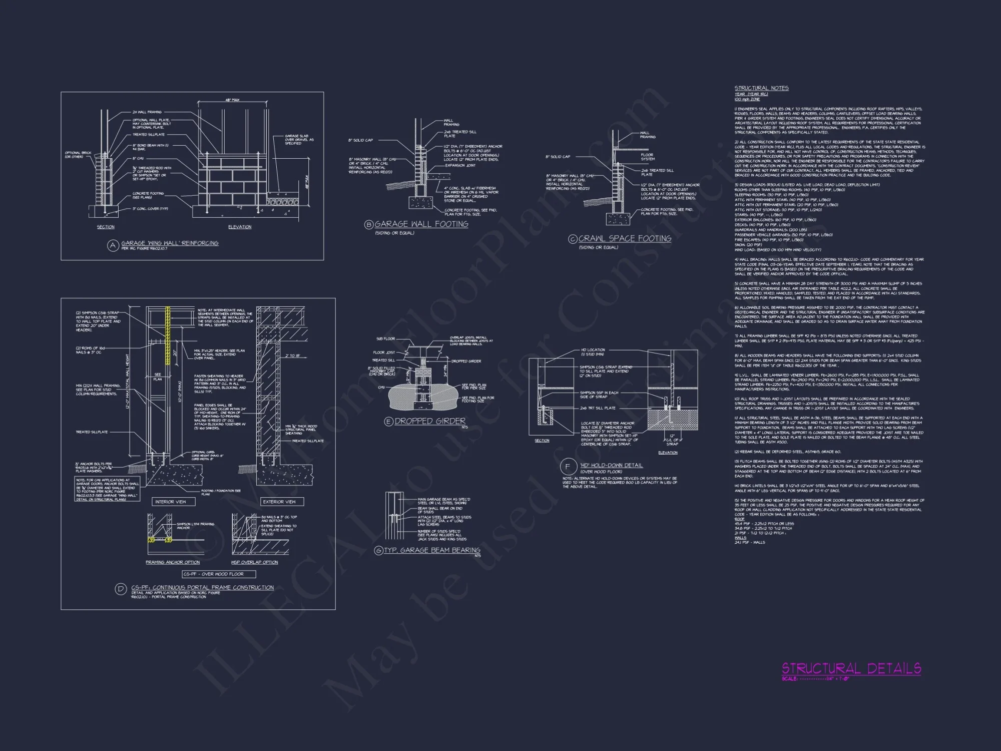 Elegant house Plan with 2 Floors, CAD Blueprint & Design Details