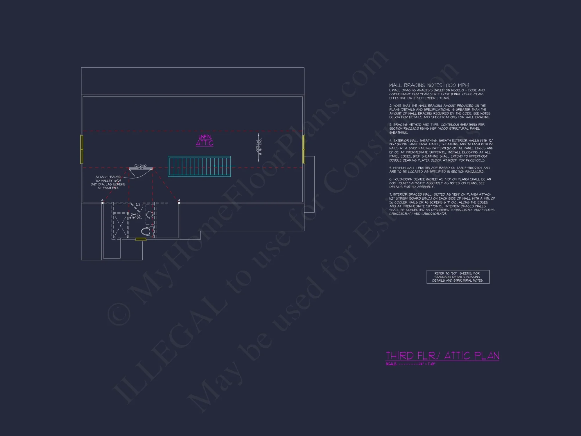 Elegant house Plan with 2 Floors, CAD Blueprint & Design Details