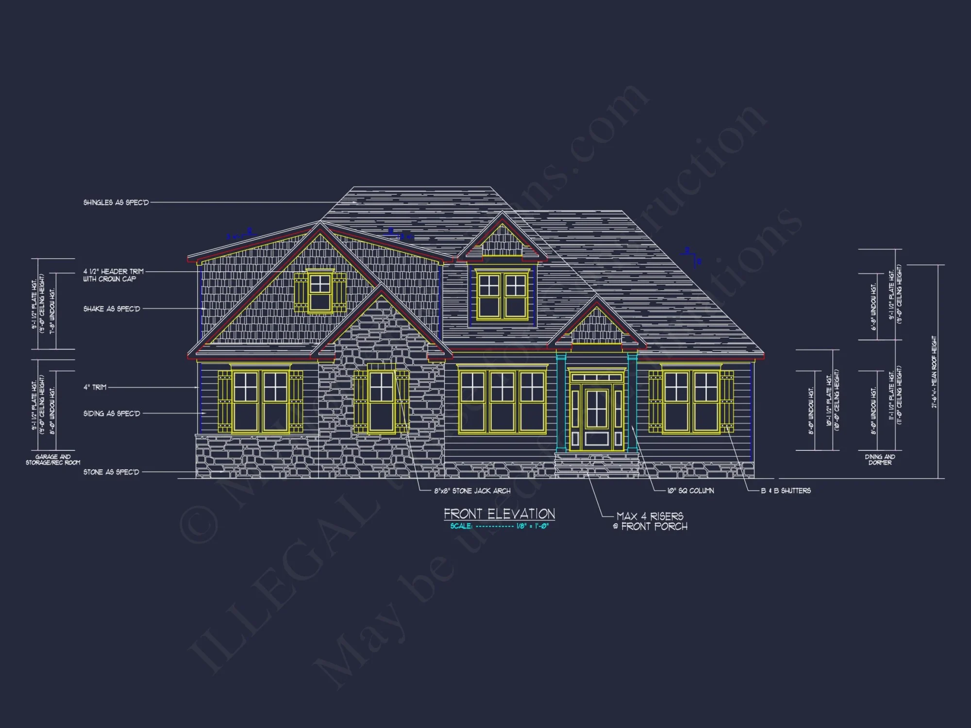 Custom house Plan with Stunning Floor Plan and CAD Designs