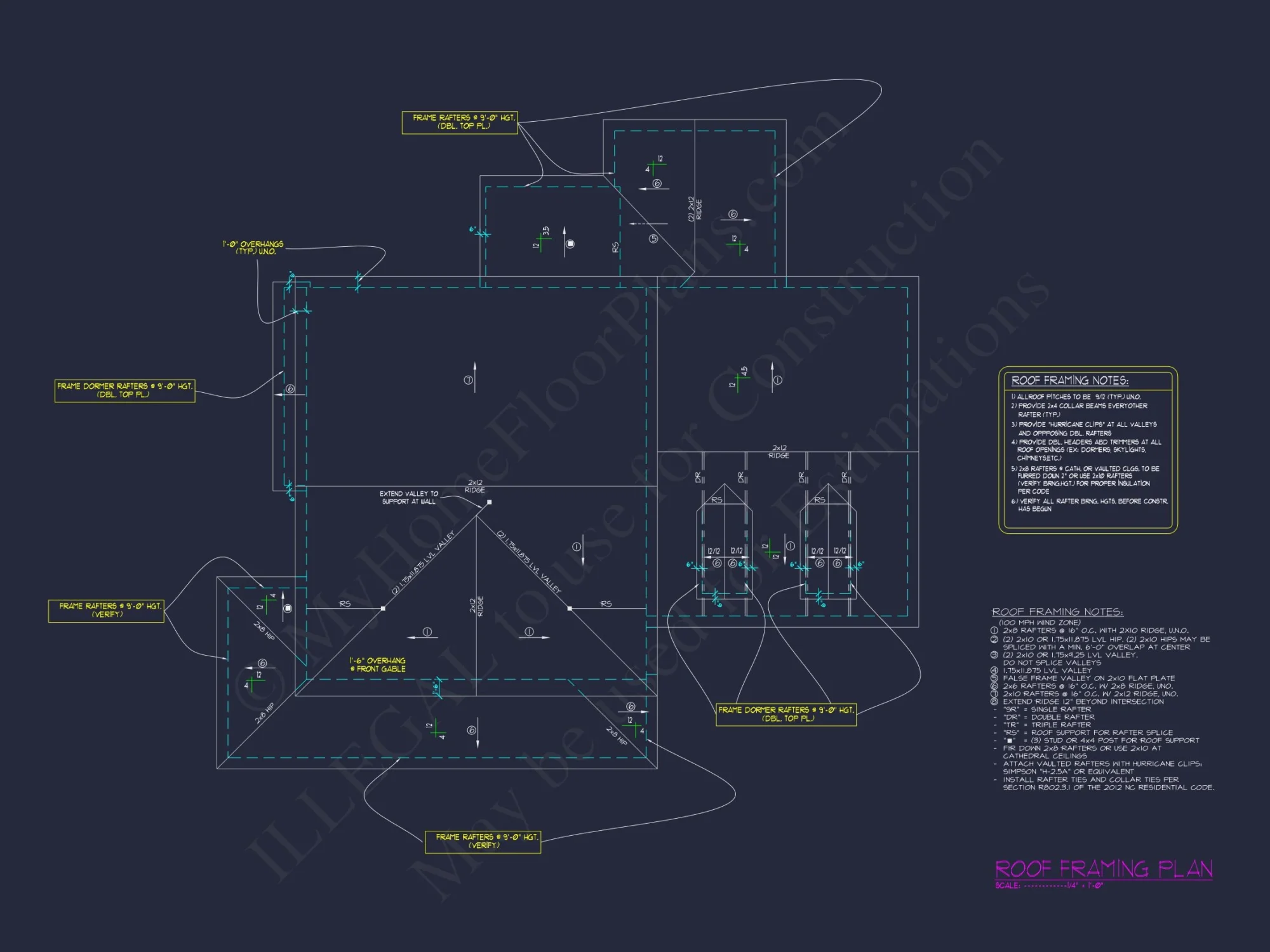 Crafted house Plan with Detailed Floor Plan and Designs by CAD