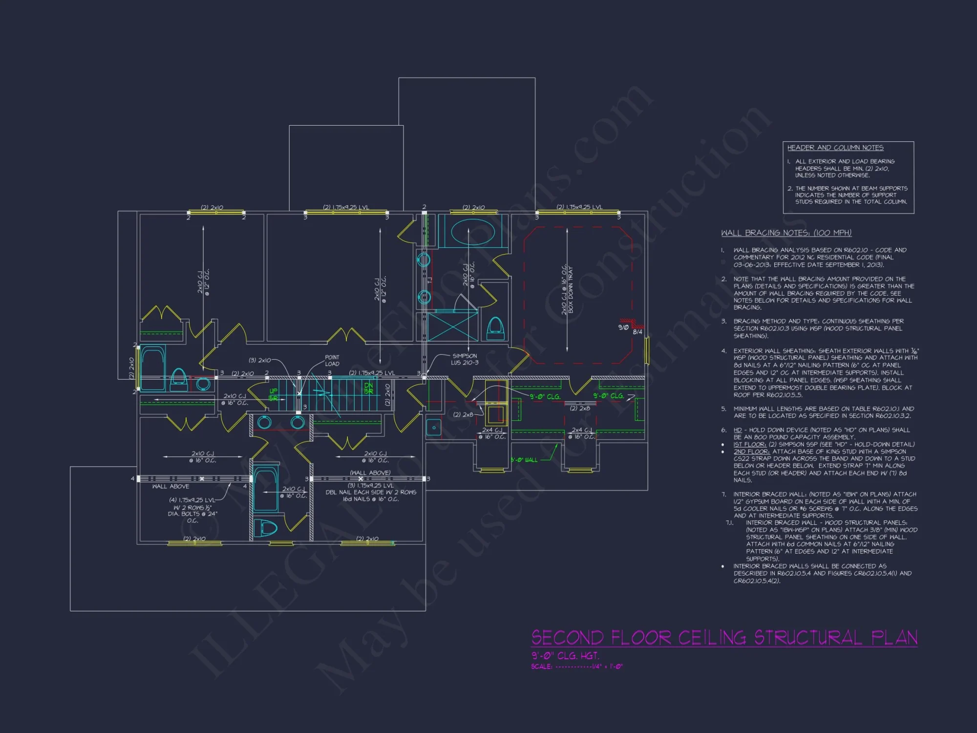 Crafted house Plan with Detailed Floor Plan and Designs by CAD