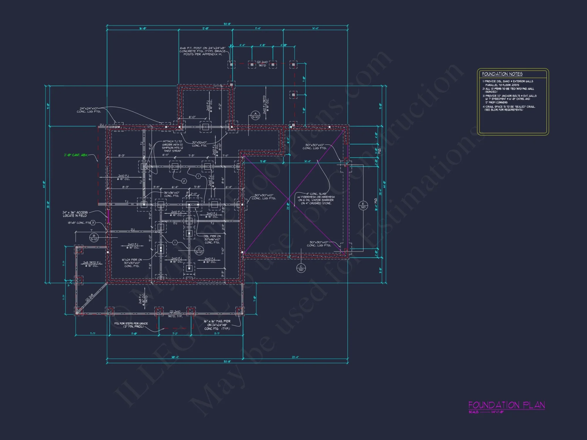 Crafted house Plan with Detailed Floor Plan and Designs by CAD