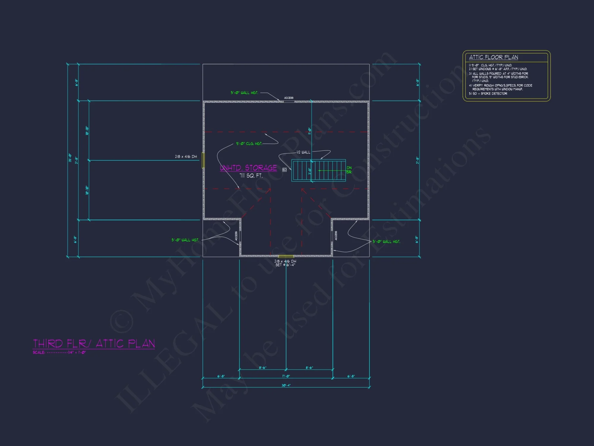 Crafted house Plan with Detailed Floor Plan and Designs by CAD