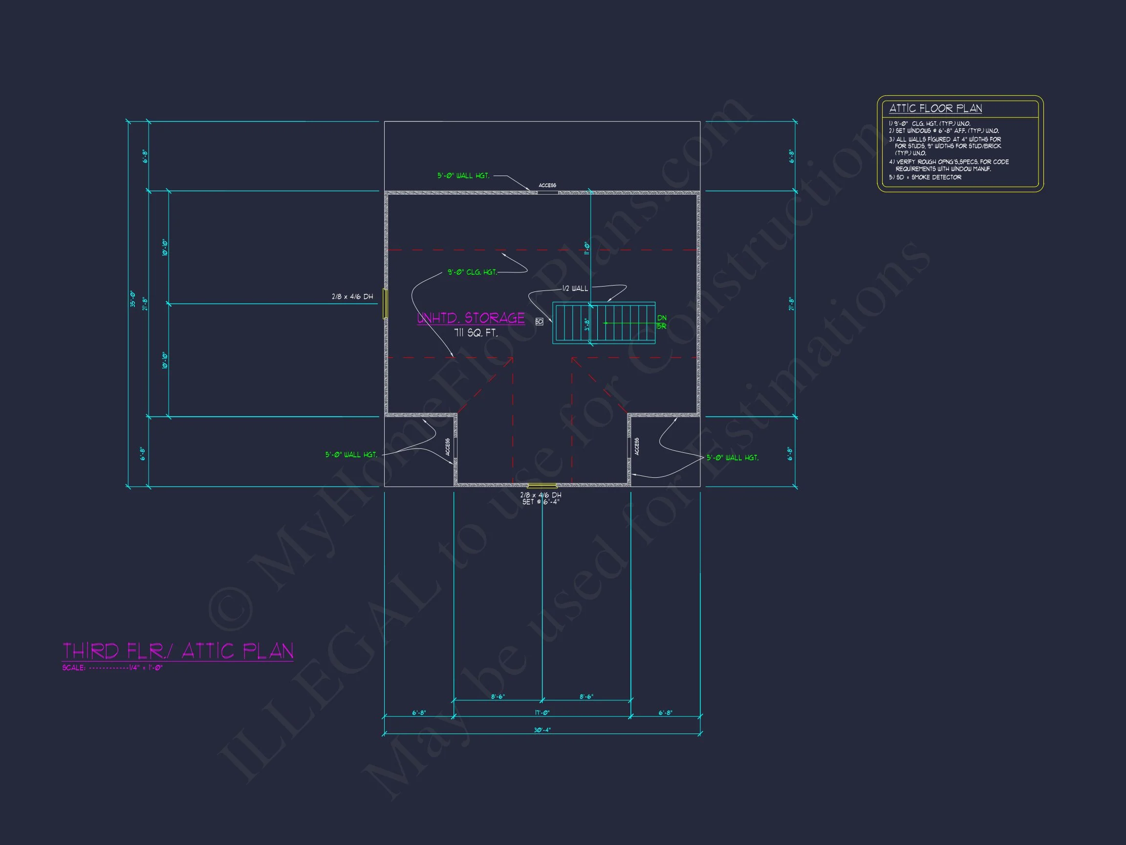 17-2027 HOUSE PLAN - Crafted House Plan with Detailed Floor Plan and Designs by CAD 10 Crafted house Plan with Detailed Floor Plan and Designs by CAD