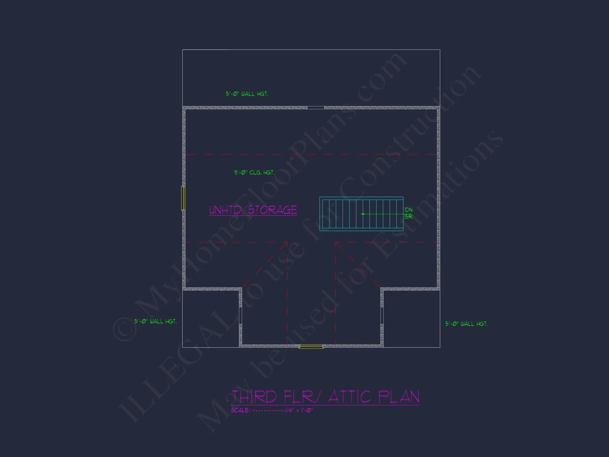 Crafted house Plan with Detailed Floor Plan and Designs by CAD
