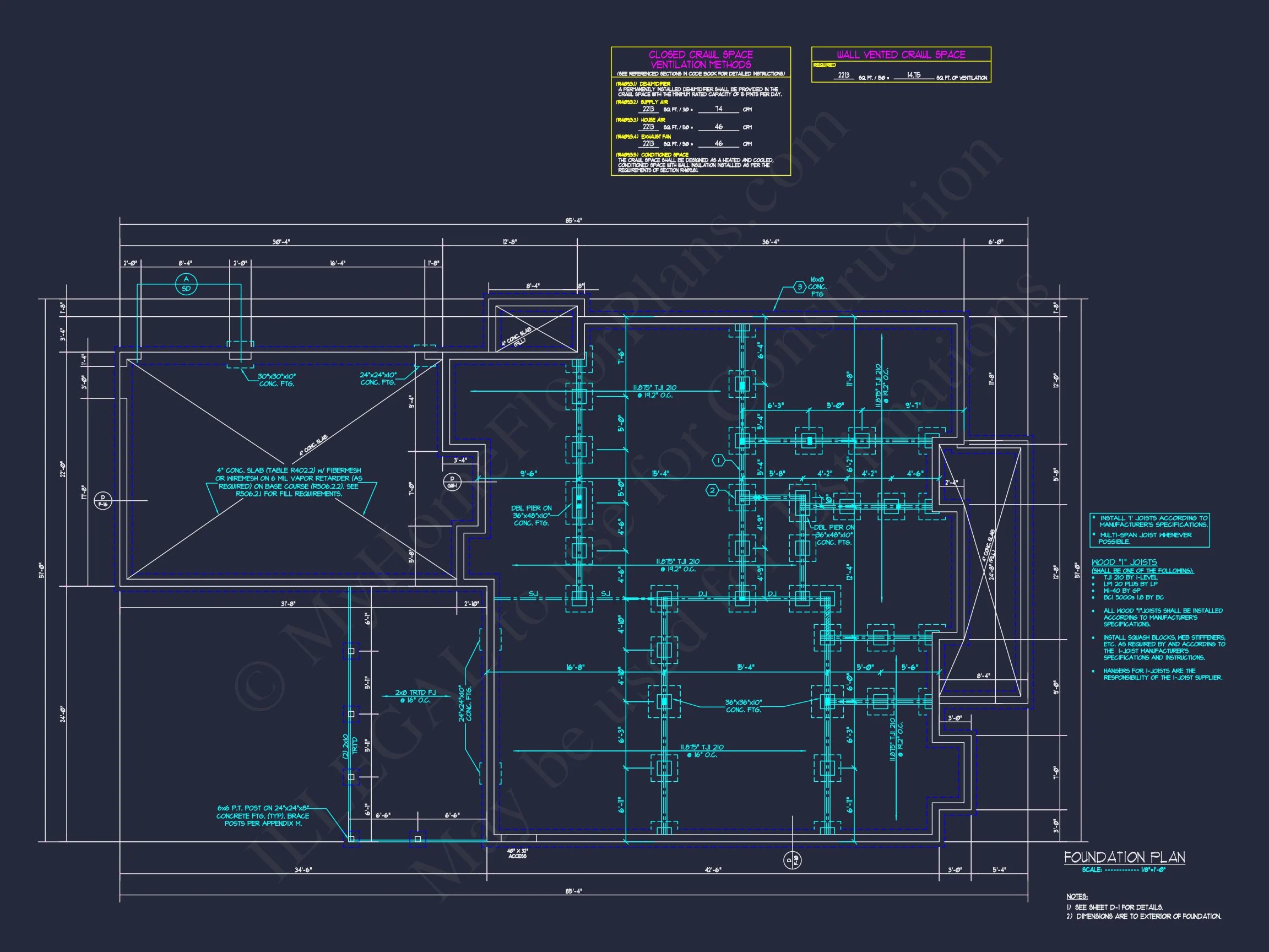 Beautiful house Plan with 2-Story Floor Plan & CAD Designs
